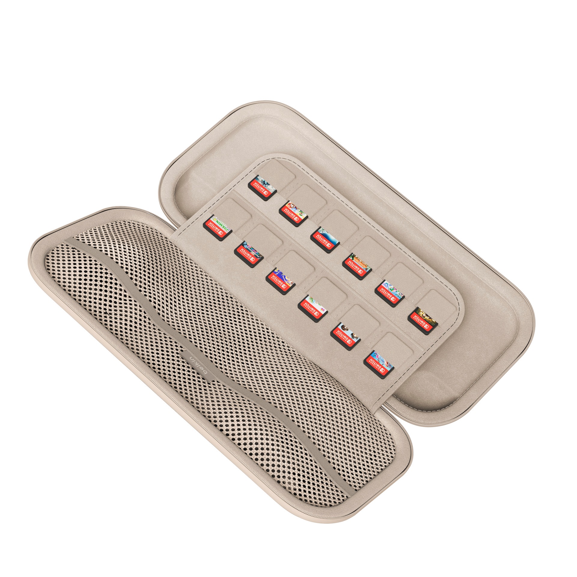 Belkin Konsolen-Tasche »Gaming Travel Case für Nintendo Switch 2« Nintendo Switch 2 Backcover, Schutzhülle, Handyschutzhülle, Case, Schutzcase, stoßfest