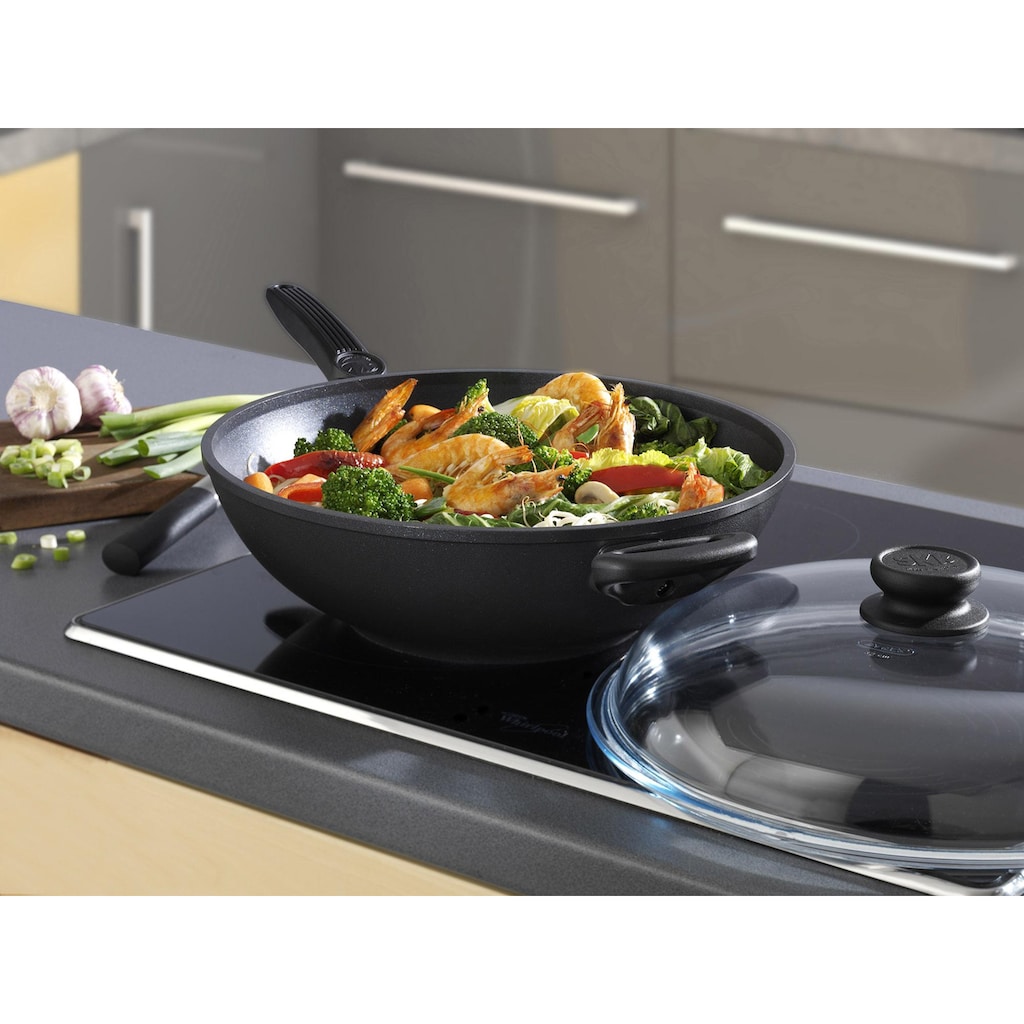 SKK Wok »Serie 9«, Aluminiumguss, (1 tlg.), Ø 32