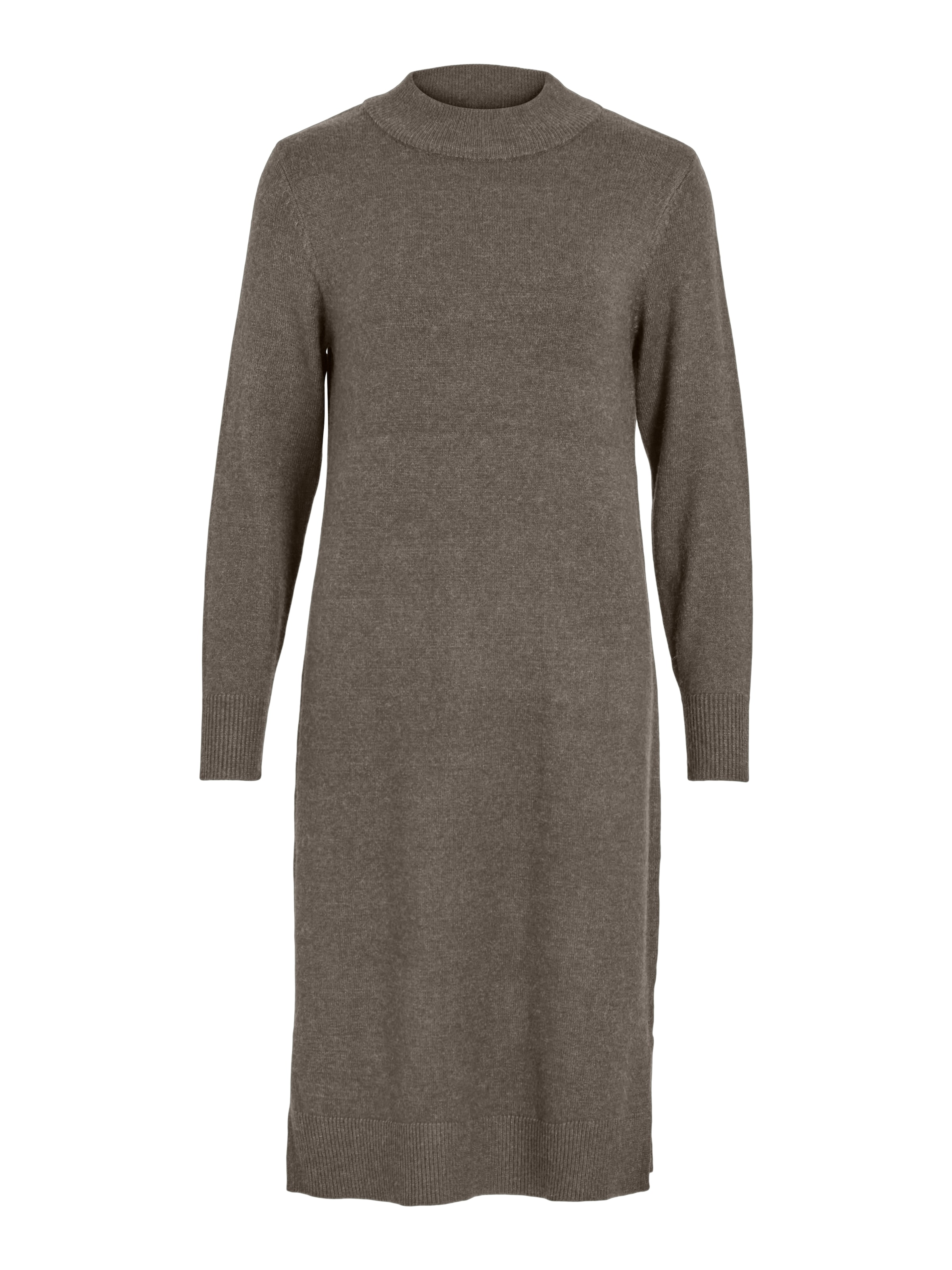 Vila Strickkleid »VIRIL CREW NECK L/S MIDI DRESS - NOOS«