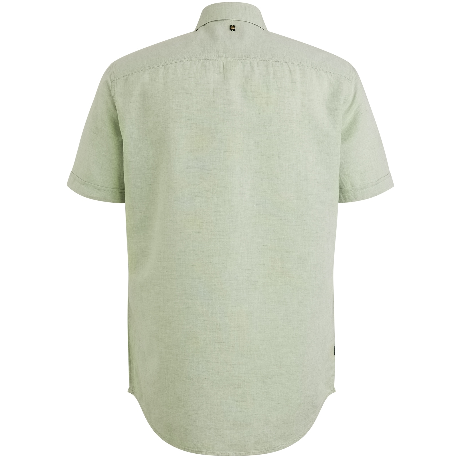PME LEGEND Kurzarmhemd »Short Sleeve Shirt Ctn Linen 2 tone«, in melierter Optik