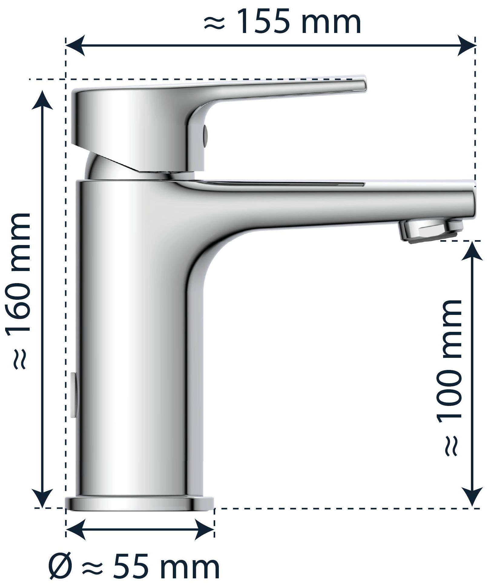 WASSERWERK Waschtischarmatur »WT 13«