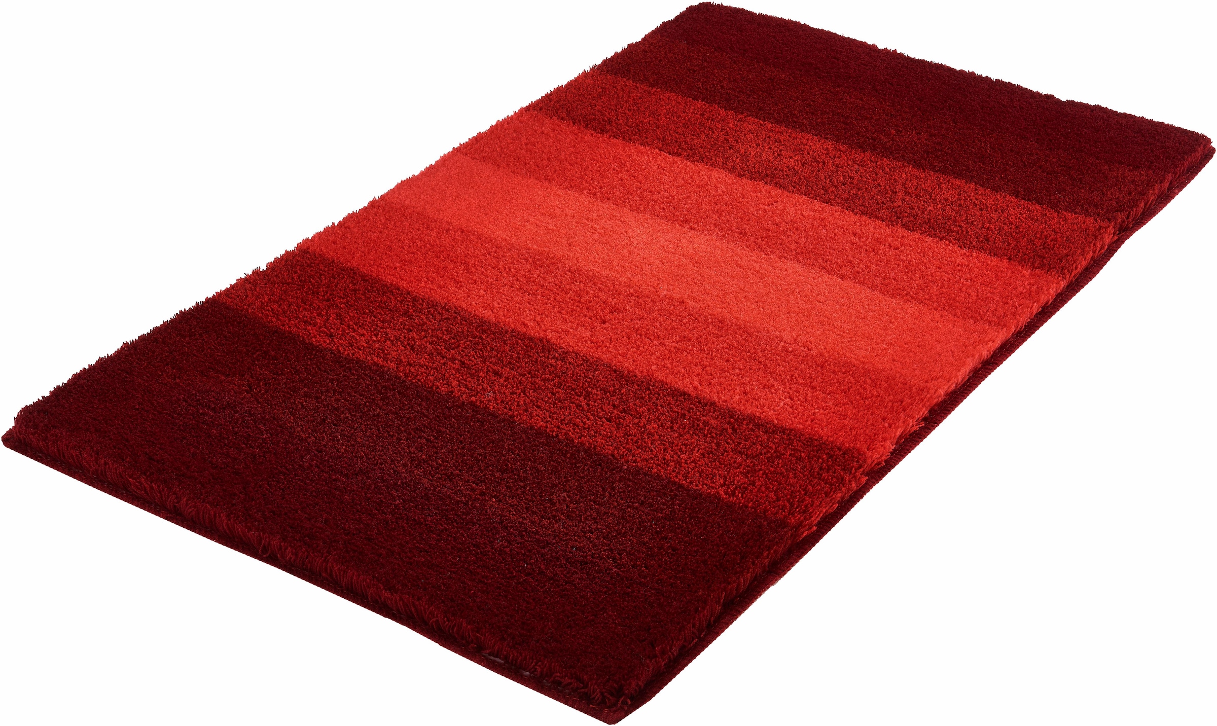 MEUSCH Badematte »Palace« Höhe 23 mm rutschhemmend beschichtet fußbodenheizungsgeeignet Badteppich, gestreift, mit Farbverlauf, waschbar