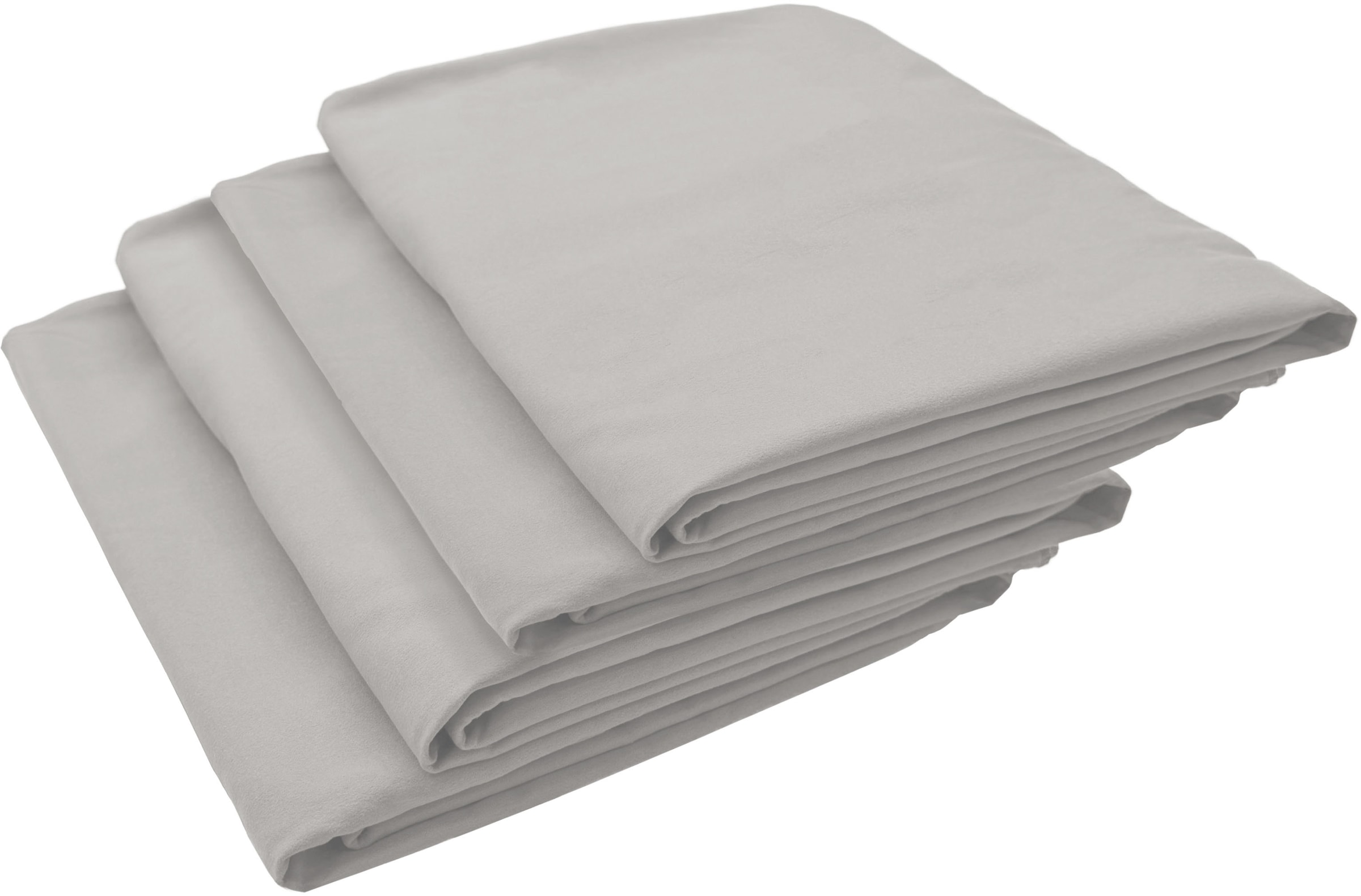 my home Reisehandtuch »Xavi, 4 x 40x60cm ideal als Sporthandtuch, Reisehandtuch«, (Set, 4 St.), als Serie und Set, sehr leicht, kompakt, schnelltrocknend, Mikrofaser