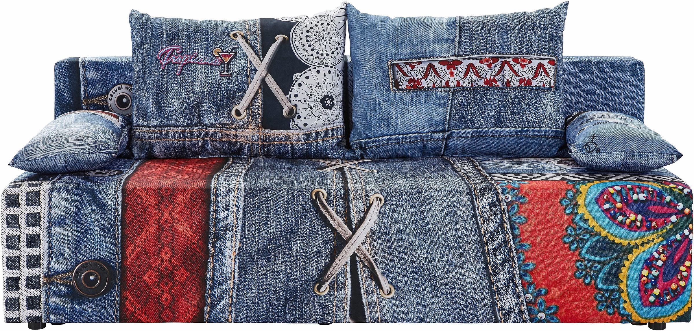 exxpo - sofa fashion Schlafsofa »Extravagantes Sofa für Individualisten mit günstig online kaufen