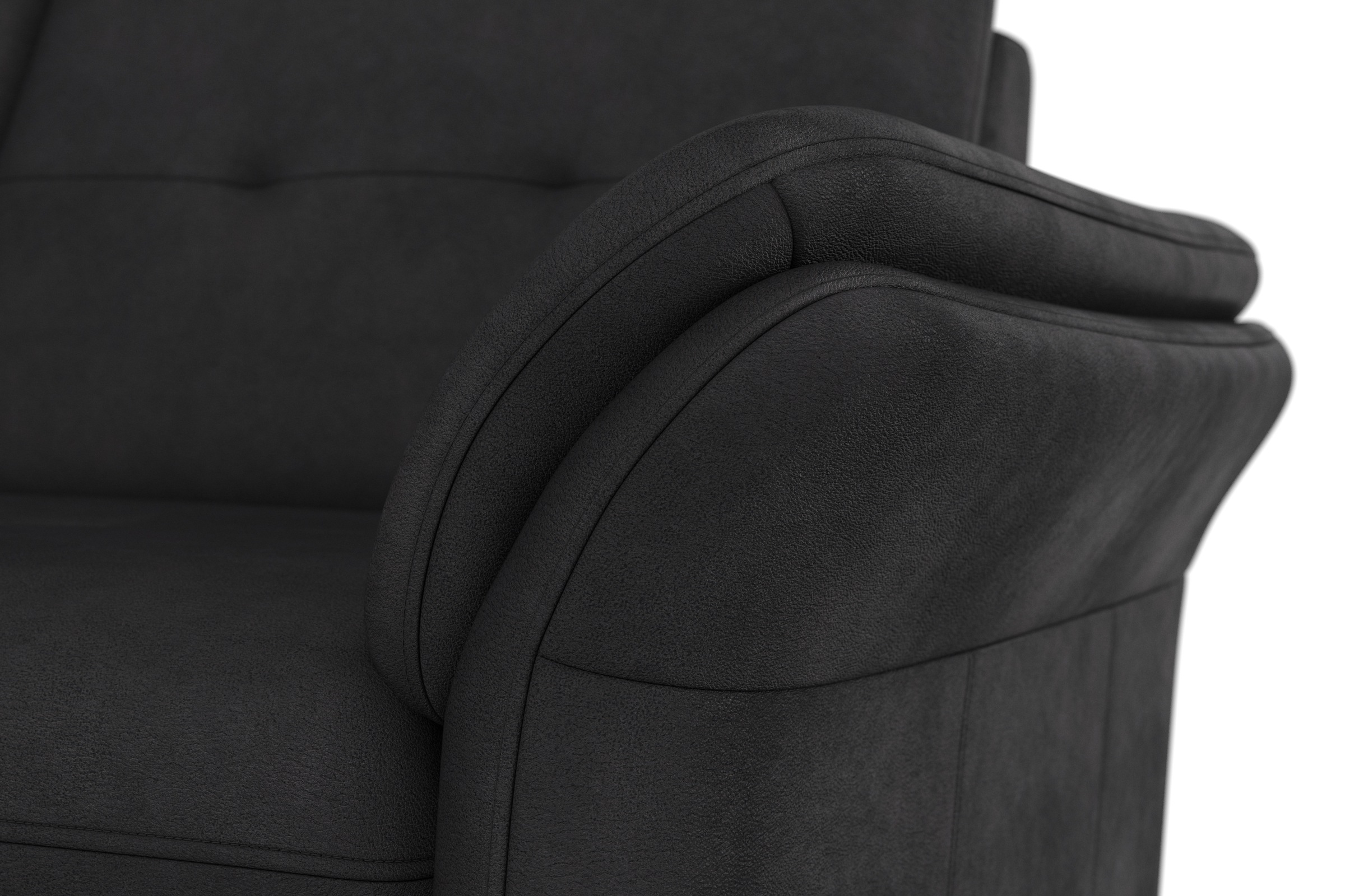 sit&more Ecksofa »Göteborg«, Sitztiefenverstellung und Federkern, wahlweise mit Bettfunktion