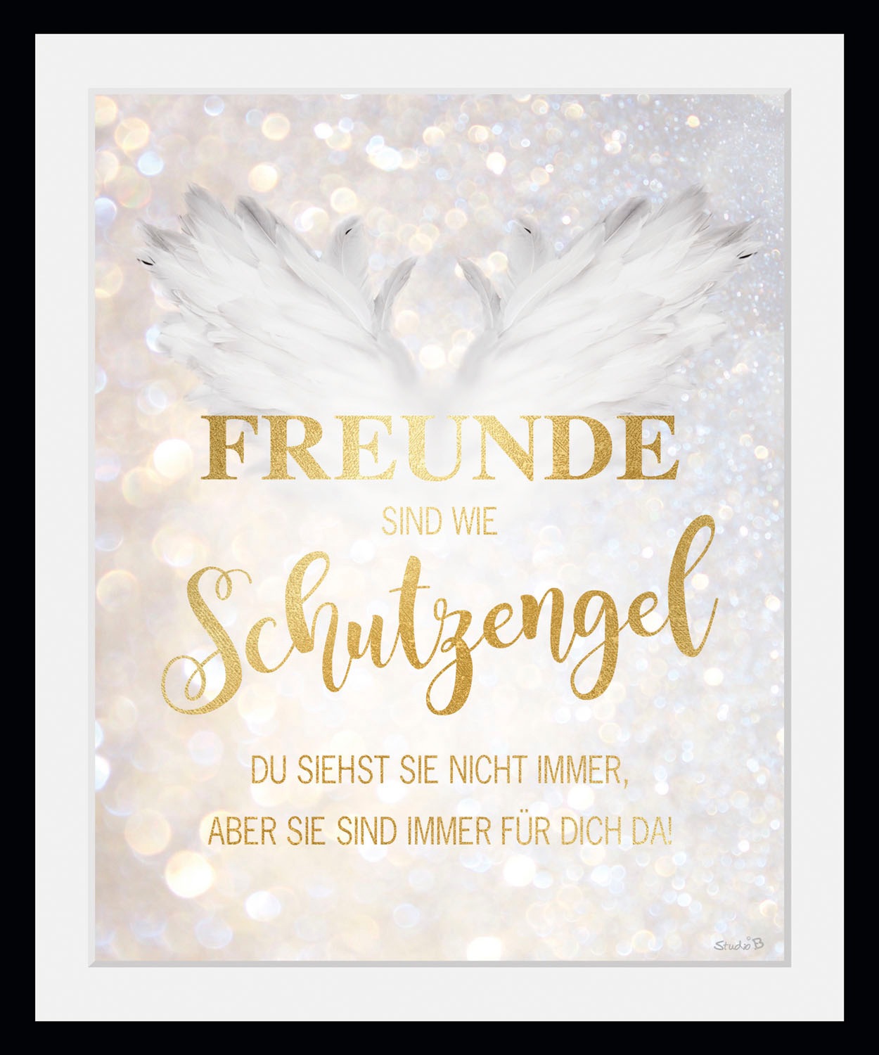 queence Bild »Freunde sind wie Schutzengel«, Sprüche & Texte, (1 St.)  online bestellen