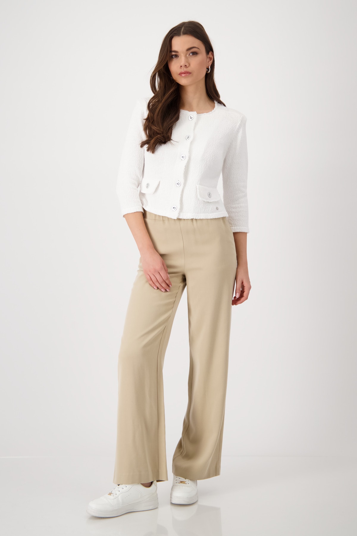 Monari Strickjacke mit Knöpfen