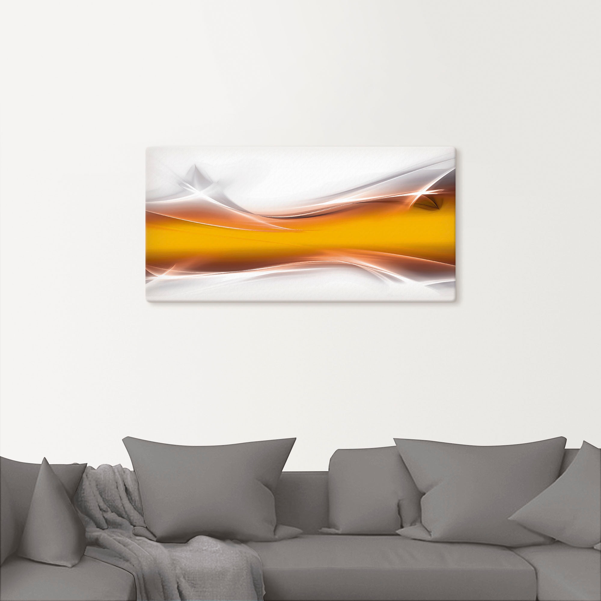 Artland Wandbild »Kreatives Element«, Gegenstandslos, (1 St.), als Leinwand günstig online kaufen