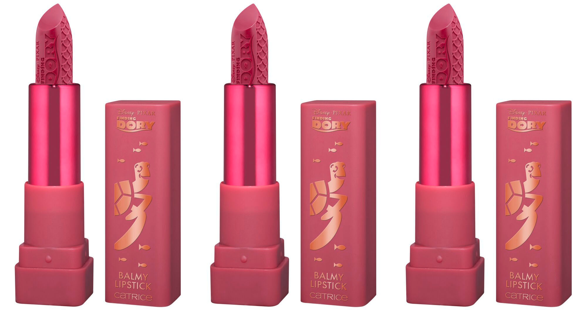 Lippenstift »Disney Pixar Finding Dory Balmy Lipstick«, (Set, 3 tlg.)