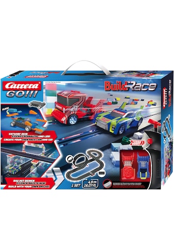 Autorennbahn »Carrera GO!!! - Build 'n Race - Racing Set 4.9«