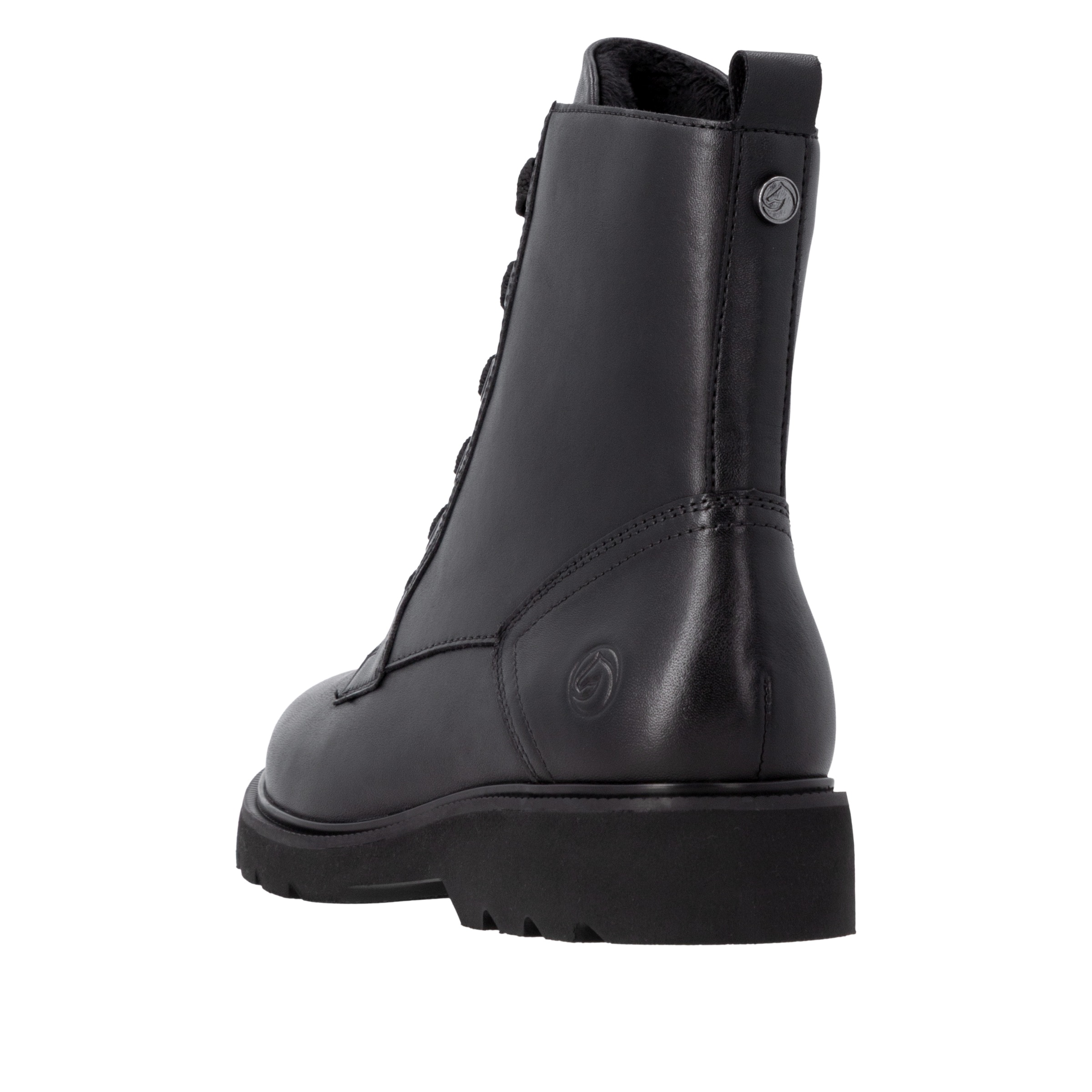 Remonte Schnürboots  Schnürstiefelette, Profilsohle, Blockabsatz