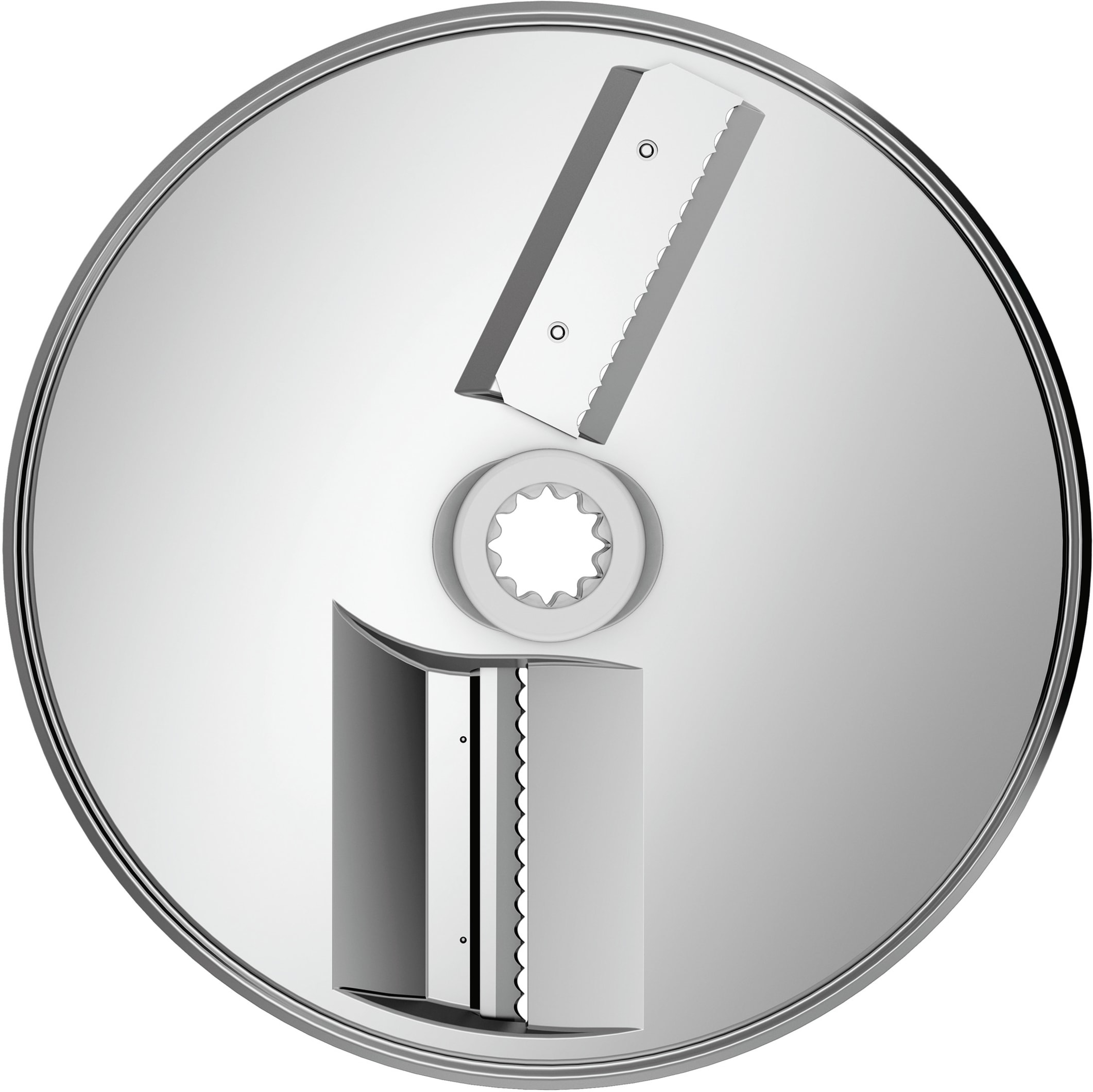 BOSCH Küchenmaschine »Serie 4 MUM5XL74, integrierte Waage, Edelstahlschüssel, Mixer, Weiß« 7 Stufen, Fleischwolf, Würfelschneider, zusätz. Kunststoffschüssel