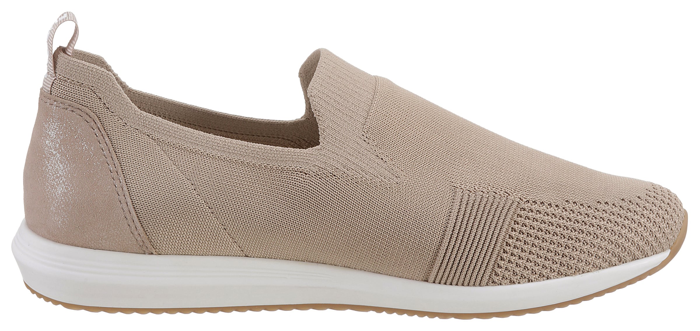 Ara Slip-On Sneaker »LISSABON«, Slipper, Halbschuh, Freizeitschuh mit bequemem Sockenschaft, G-Weite