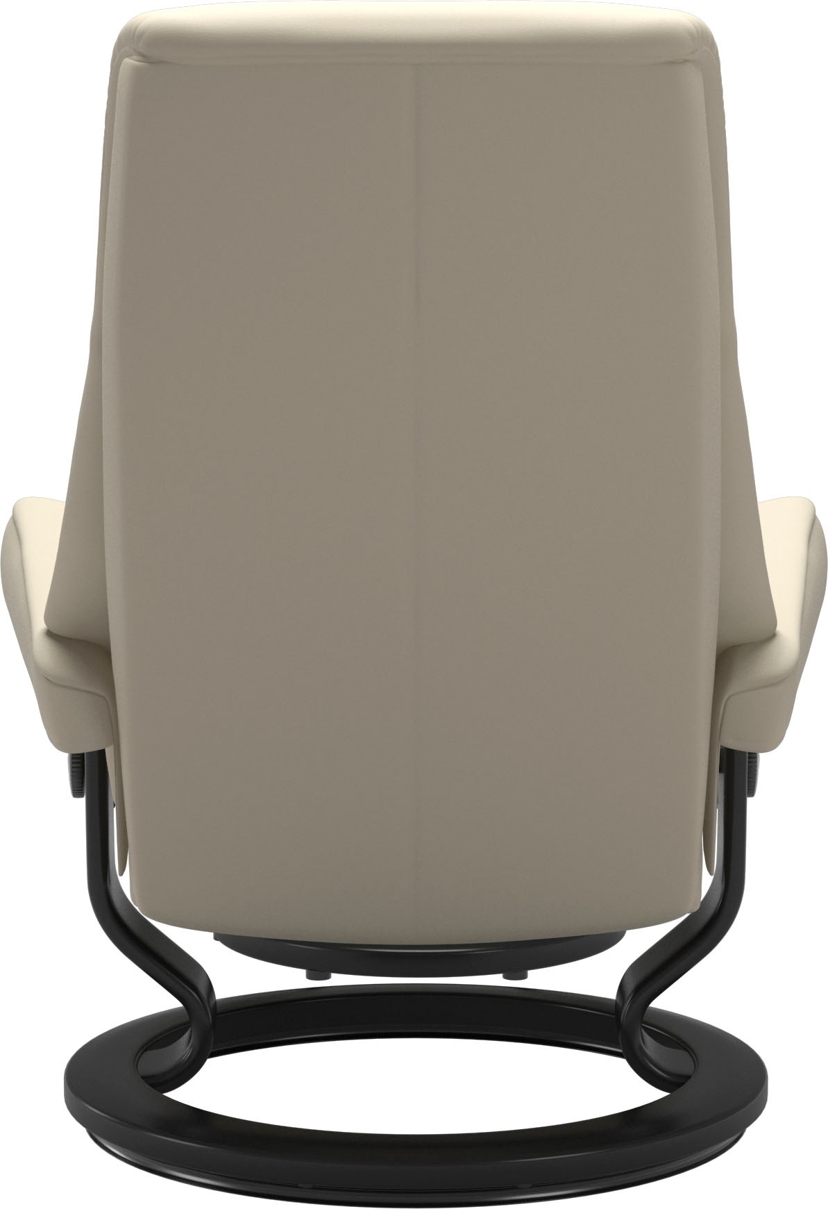 Stressless® Relaxsessel »View«, (Set, Relaxsessel mit Hocker), mit Classic Base, Größe S,Gestell Schwarz