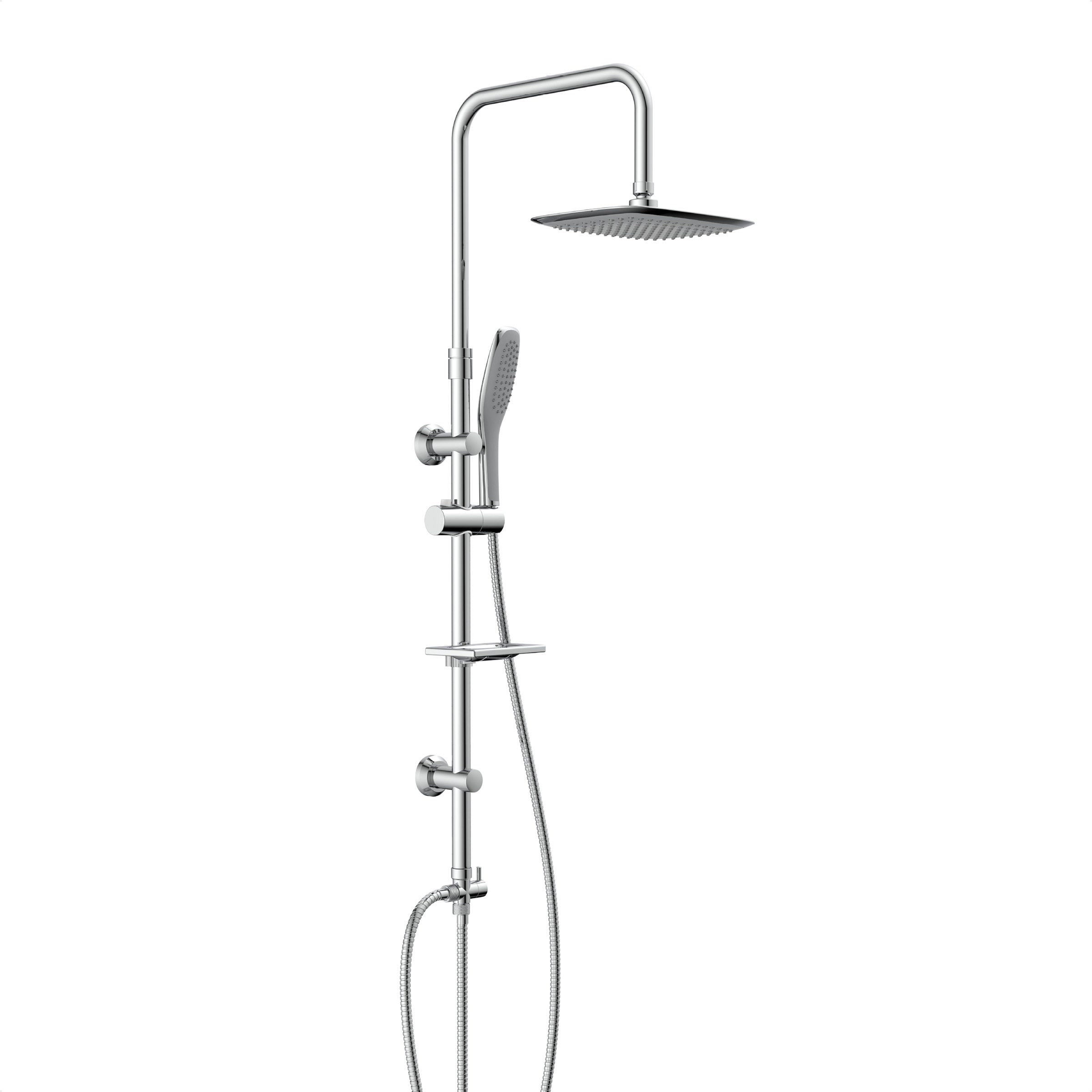 welltime Brausegarnitur »FABIA« Packung, hochwertiges Überkopfbrause-Set günstig online kaufen