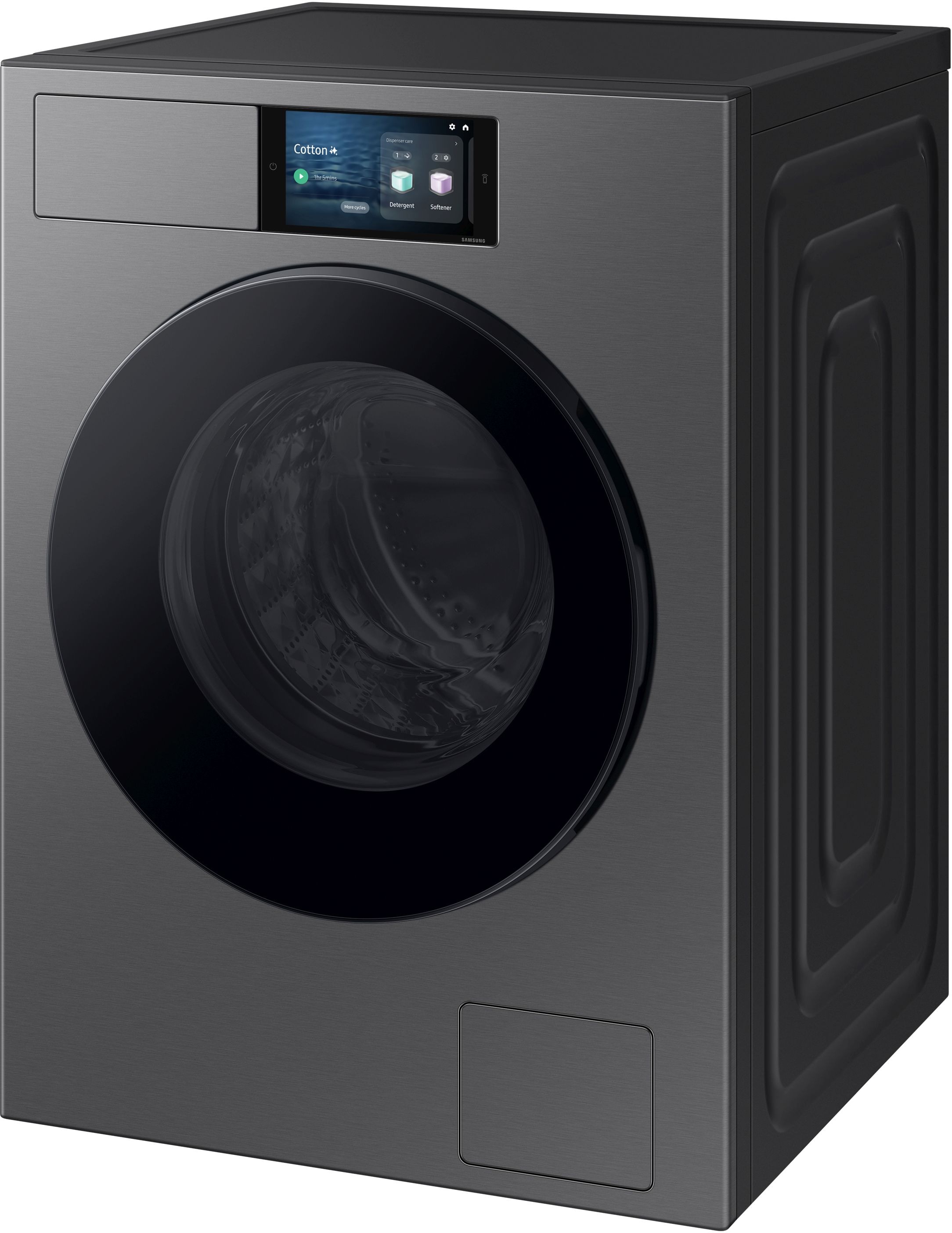 Samsung Waschmaschine »WF90F09C4S«, 9 kg, 1400 U/min, AI Wash mit automatischer Waschmitteldosierung