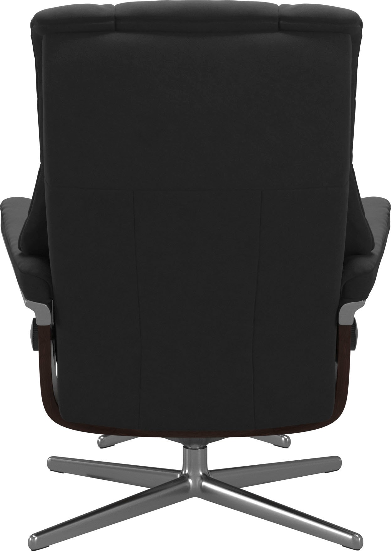 Stressless® Fußhocker »Mayfair«, mit Cross Base, Größe S, M & L, Holzakzent Braun