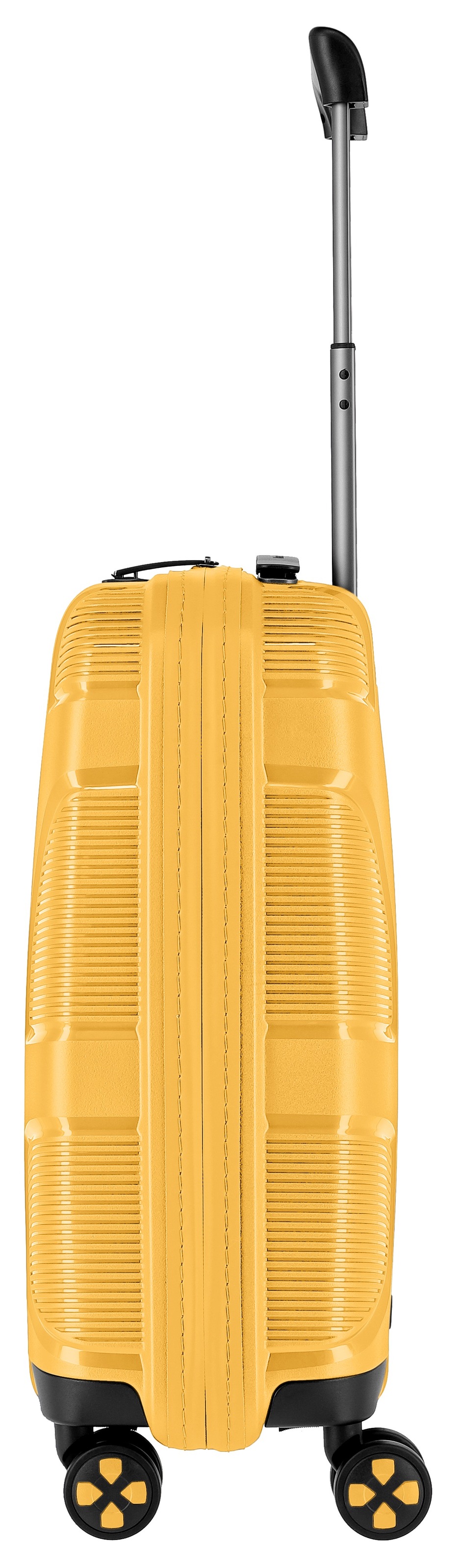 IMPACKT Hartschalen-Trolley »IP1, verschiedene Größen und Farben«, 4 Rollen, Hartschalen-Koffer vegan Koffer Reisegepäck USB-Port TSA Zahlenschloss