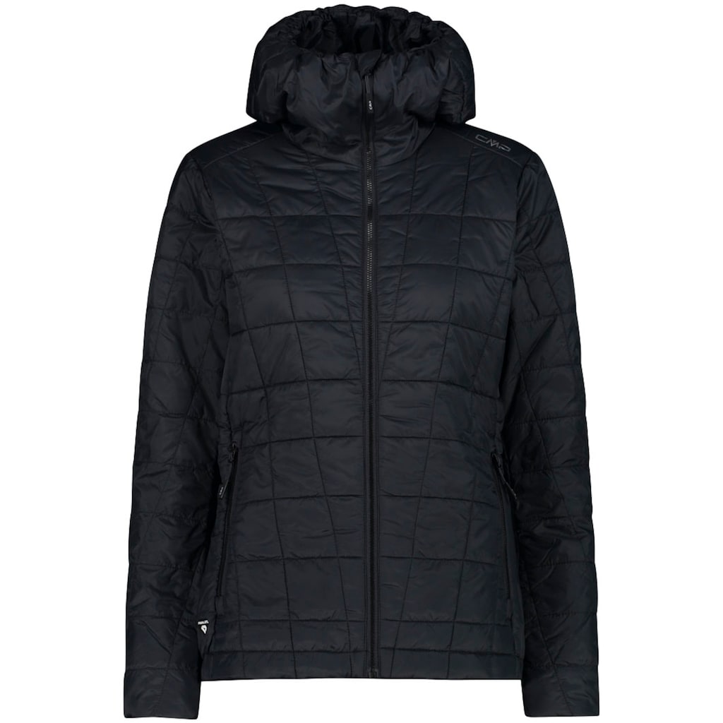 CMP Steppjacke »WOMAN JACKET FIX HOOD«, mit Kapuze