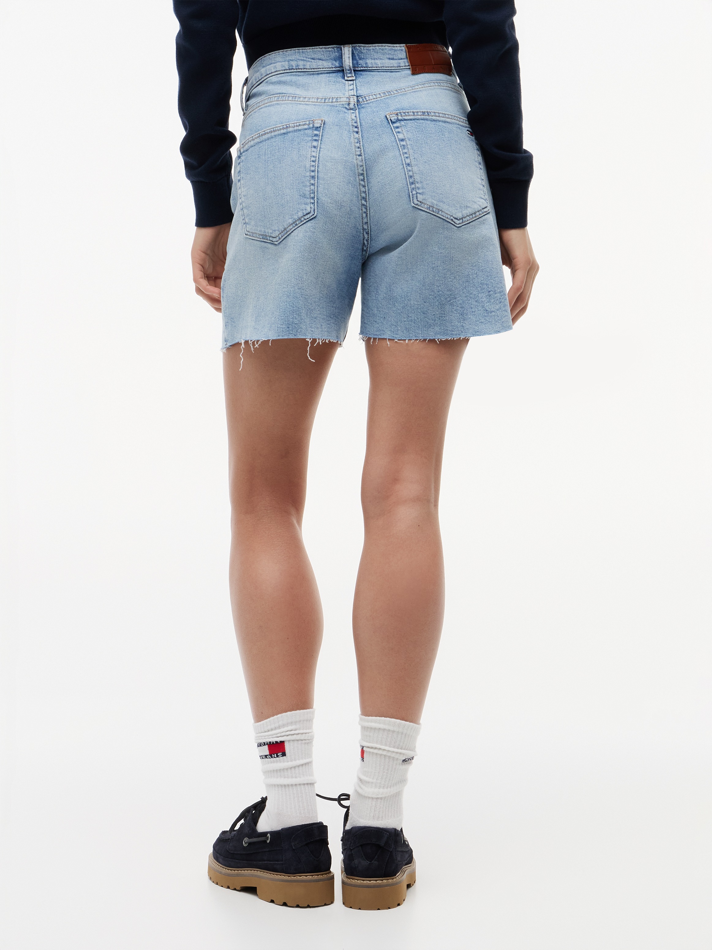 Tommy Jeans Jeansshorts »MOM SHORT CJ8117« Baumwollmischung, Stretch, Mom Fit, high waist