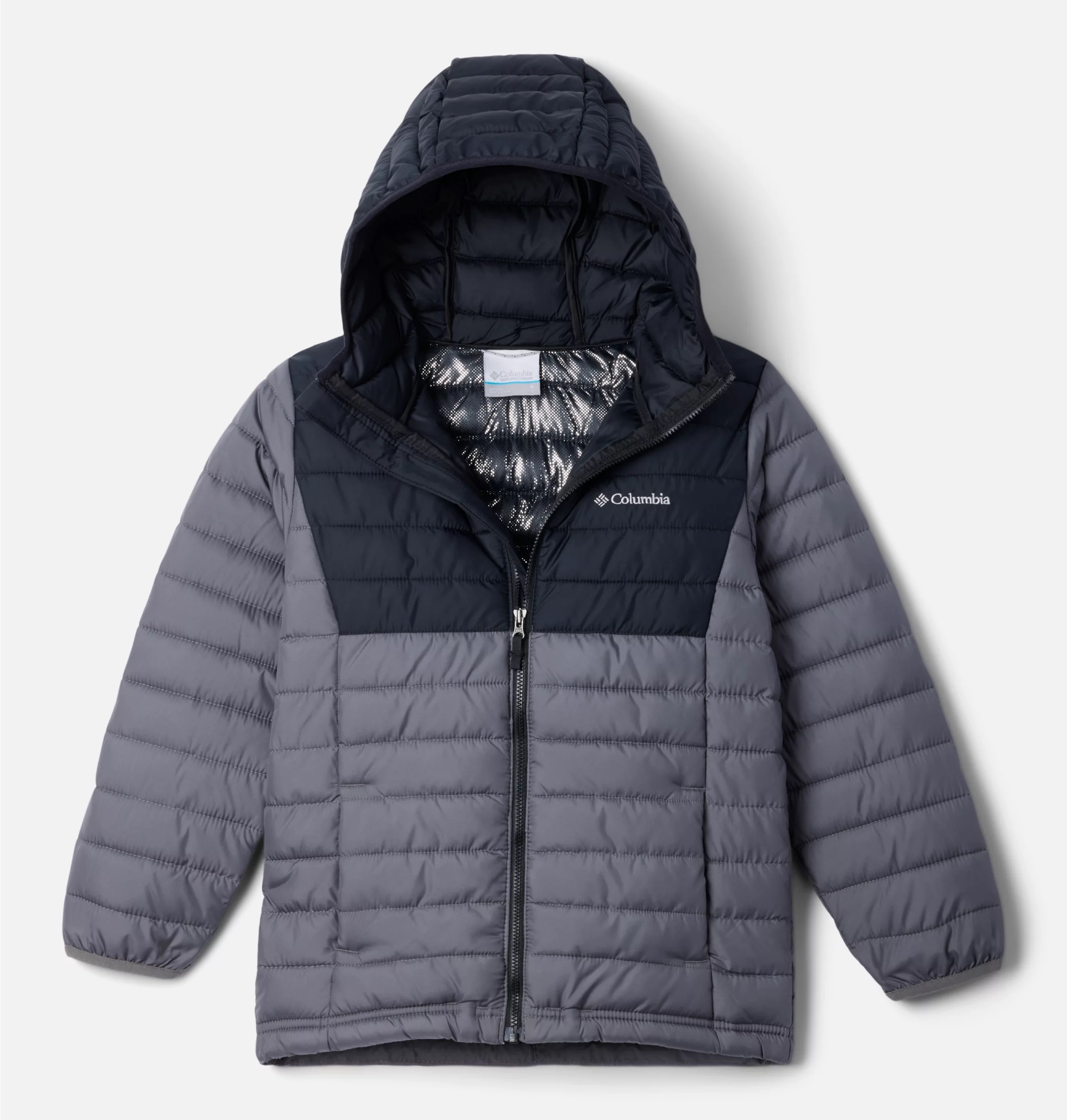 Columbia Steppjacke »Powder Lite II Hooded Jacket« mit Kapuze mit hochschließendem Kragen, wasserabweisend, windabweisend