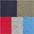rot, blau, marine, khaki, grau-meliert