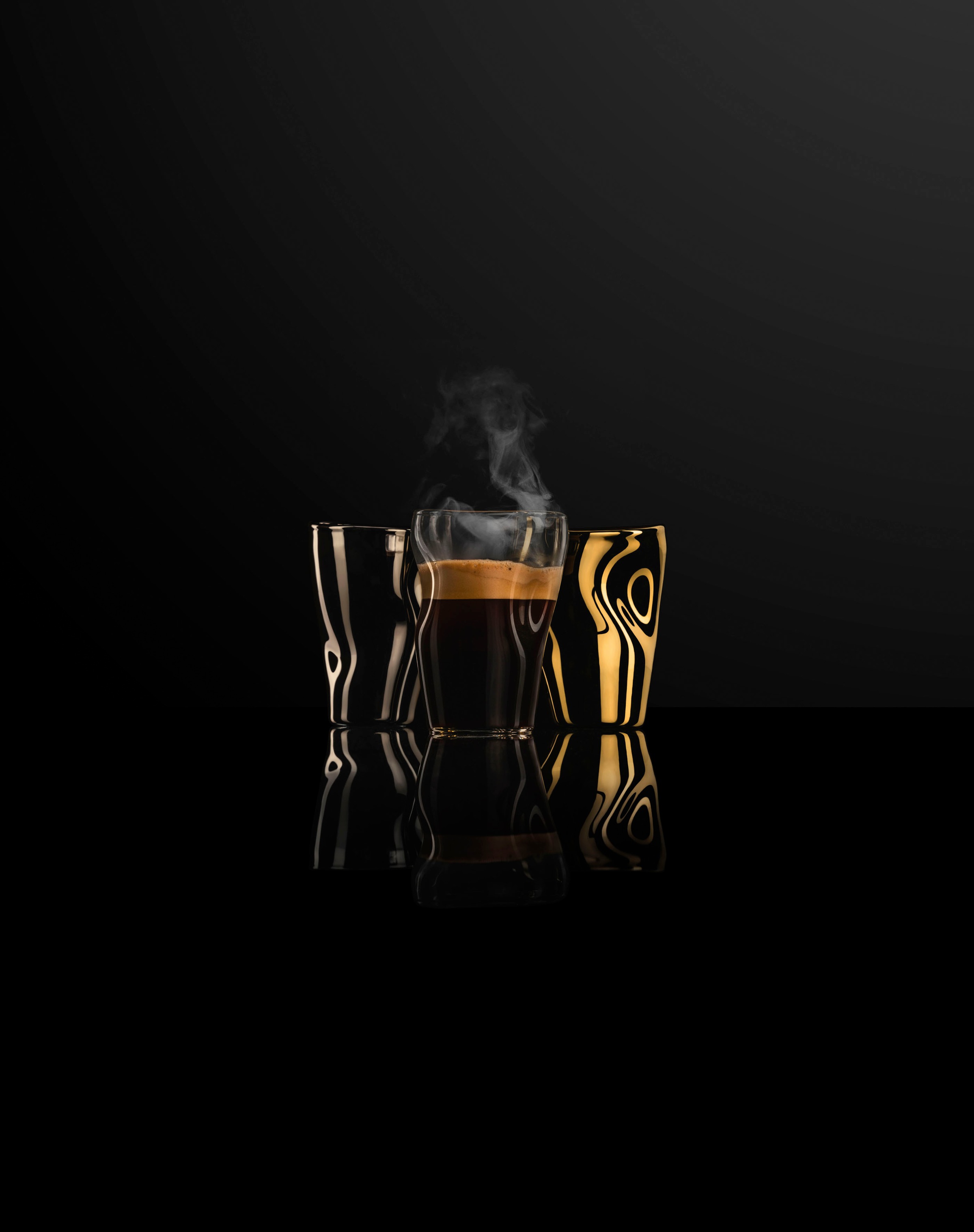 Eisch Espressoglas »UNIK«, (Set, 4 tlg., 4 Espressogläser in Geschenkröhre), Espressoglas, 4-teilig, 100 ml
