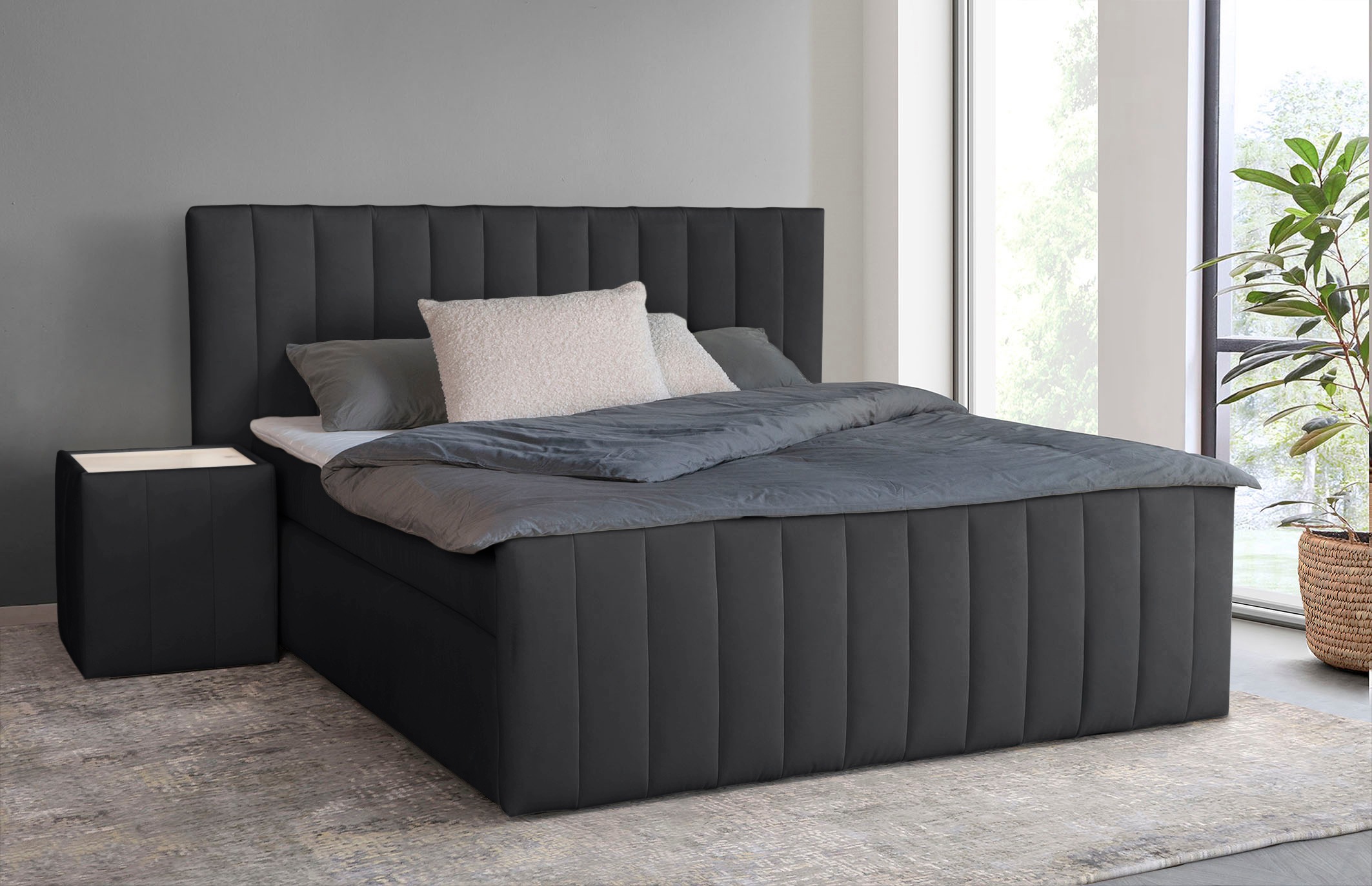 INOSIGN Boxspringbett »Effy inkl. Bettkasten und Topper, erhältlich in der günstig online kaufen