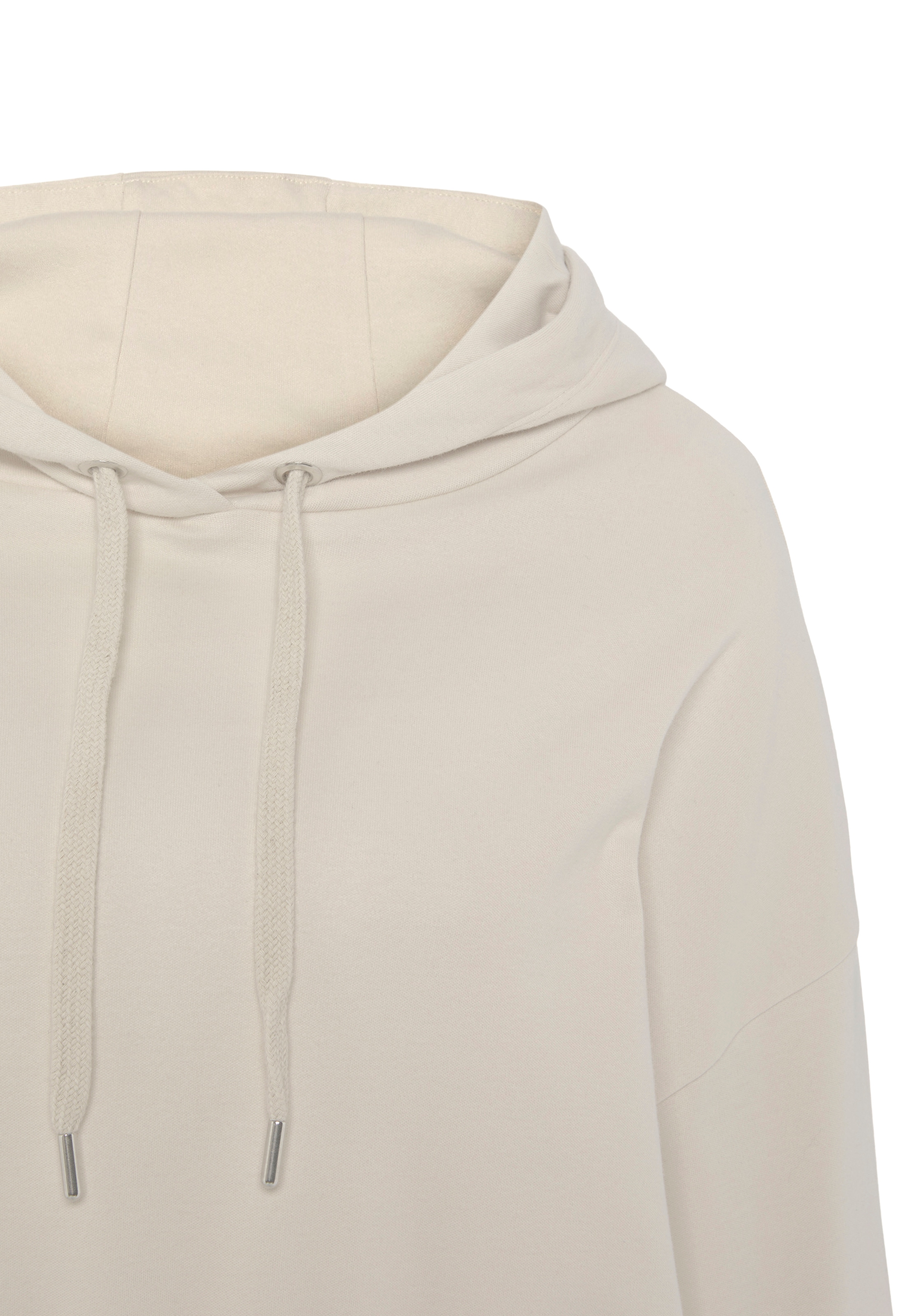 LASCANA Hoodie, mit elastischer Raffung in der Taille, Loungewear