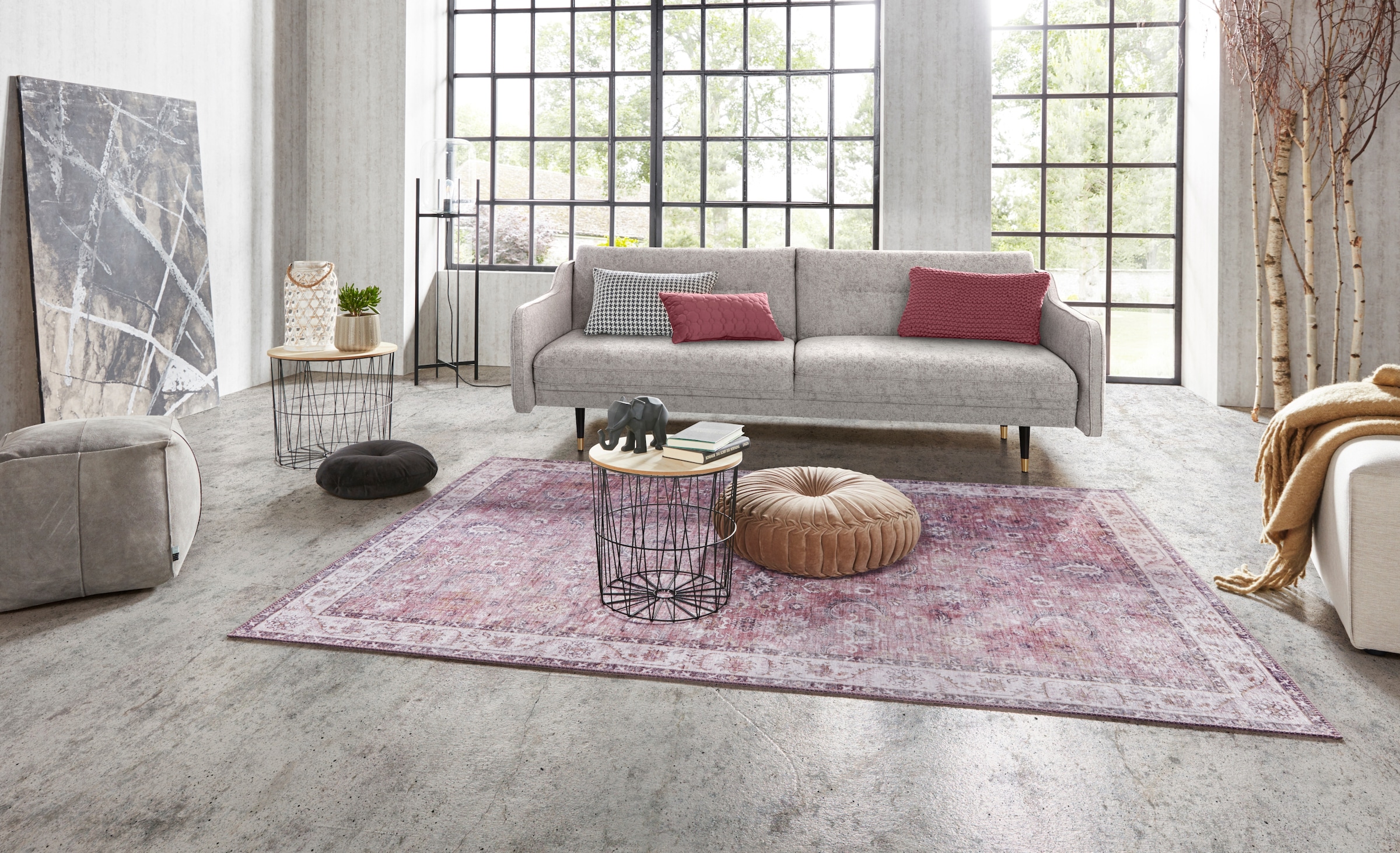 HANSE Home Teppich »Vivana«, rechteckig, 5 mm Höhe, Orientalisch, Läufer, V günstig online kaufen