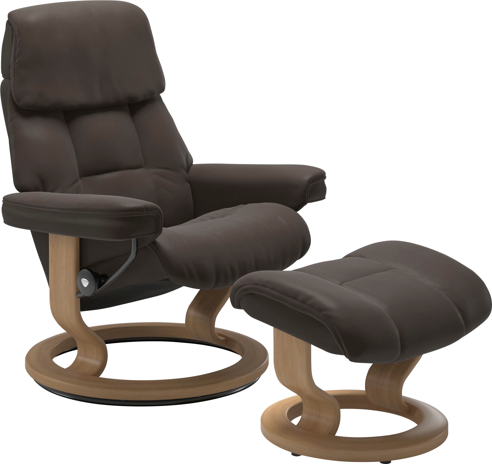 Stressless® Relaxsessel »Ruby« Set, Relaxsessel mit Hocker, mit Classic Bas günstig online kaufen