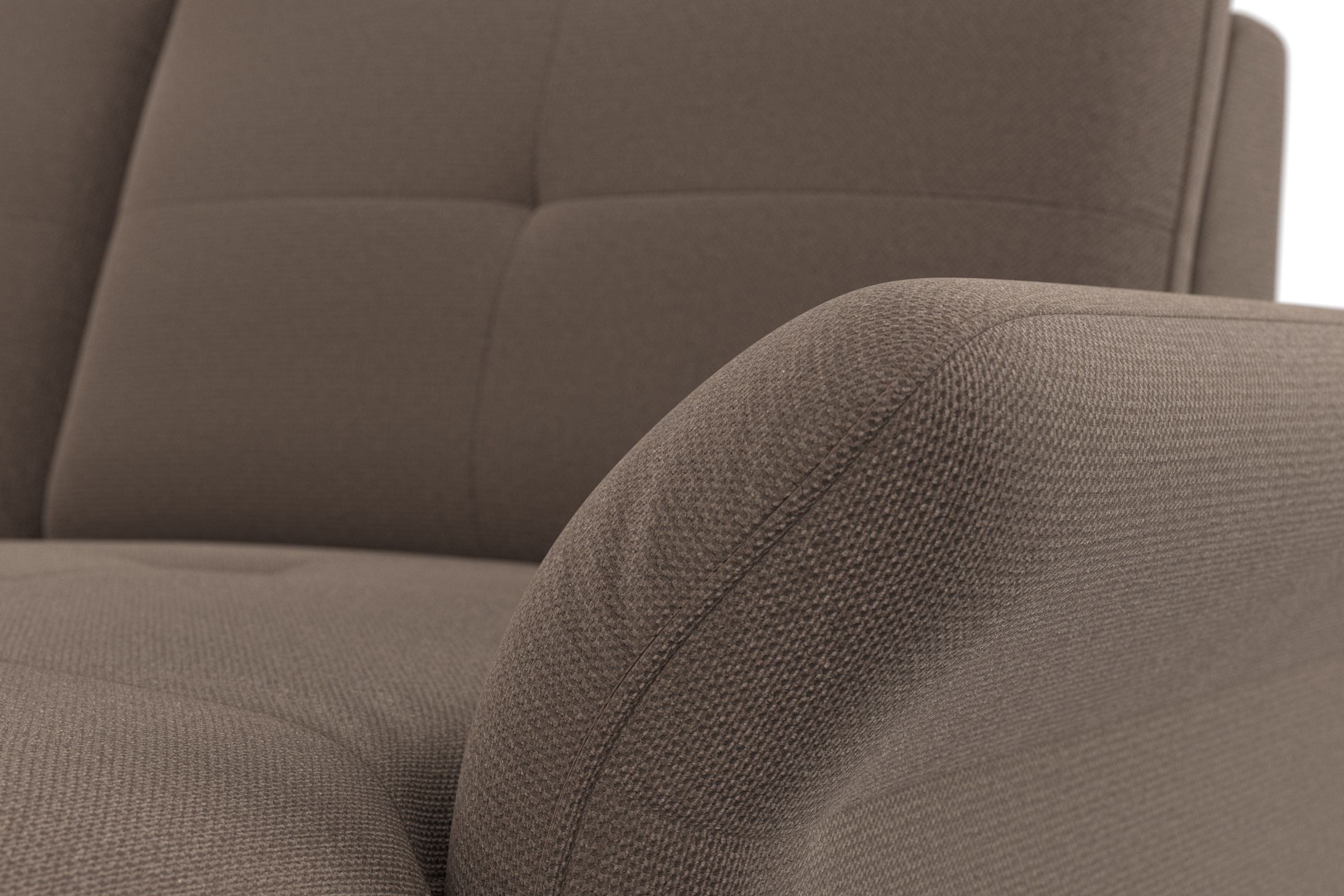 Places of Style Wohnlandschaft »Calando U-Form«, wahlweise mit Bettfunktion, Bettkasten und Armteilfunktion