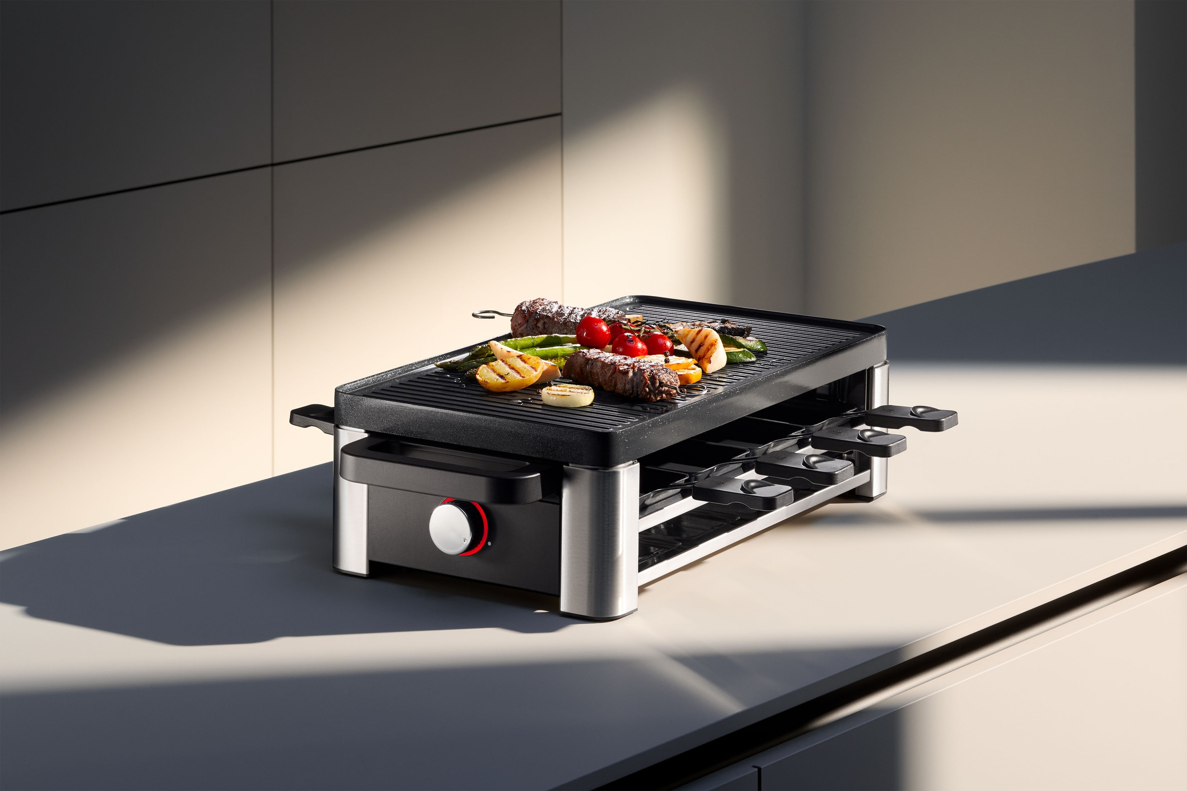 WMF Raclette »Lono Selection« 8 Stk. Raclettepfännchen 1.500 W