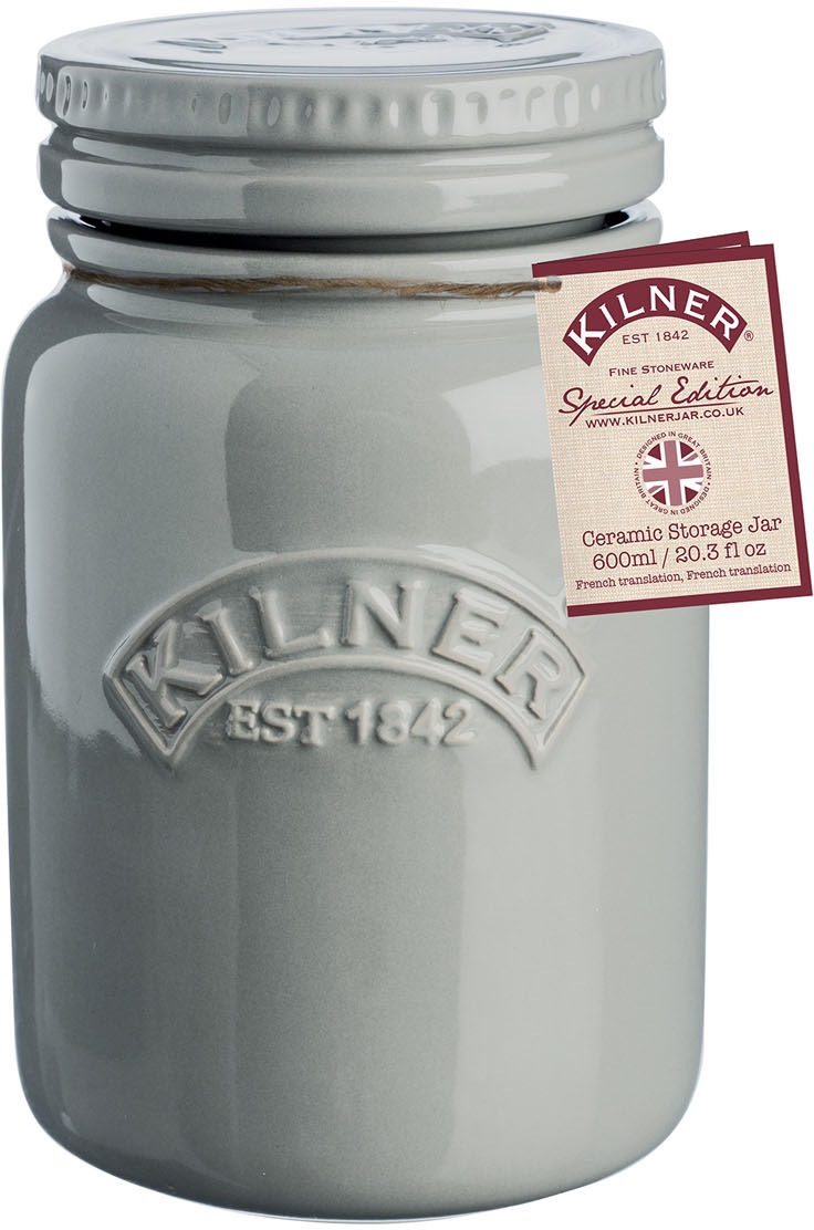 KILNER Vorratsdose, (1 tlg.), für Tee und Kaffee, Mehl und Zucker, 600 ml günstig online kaufen