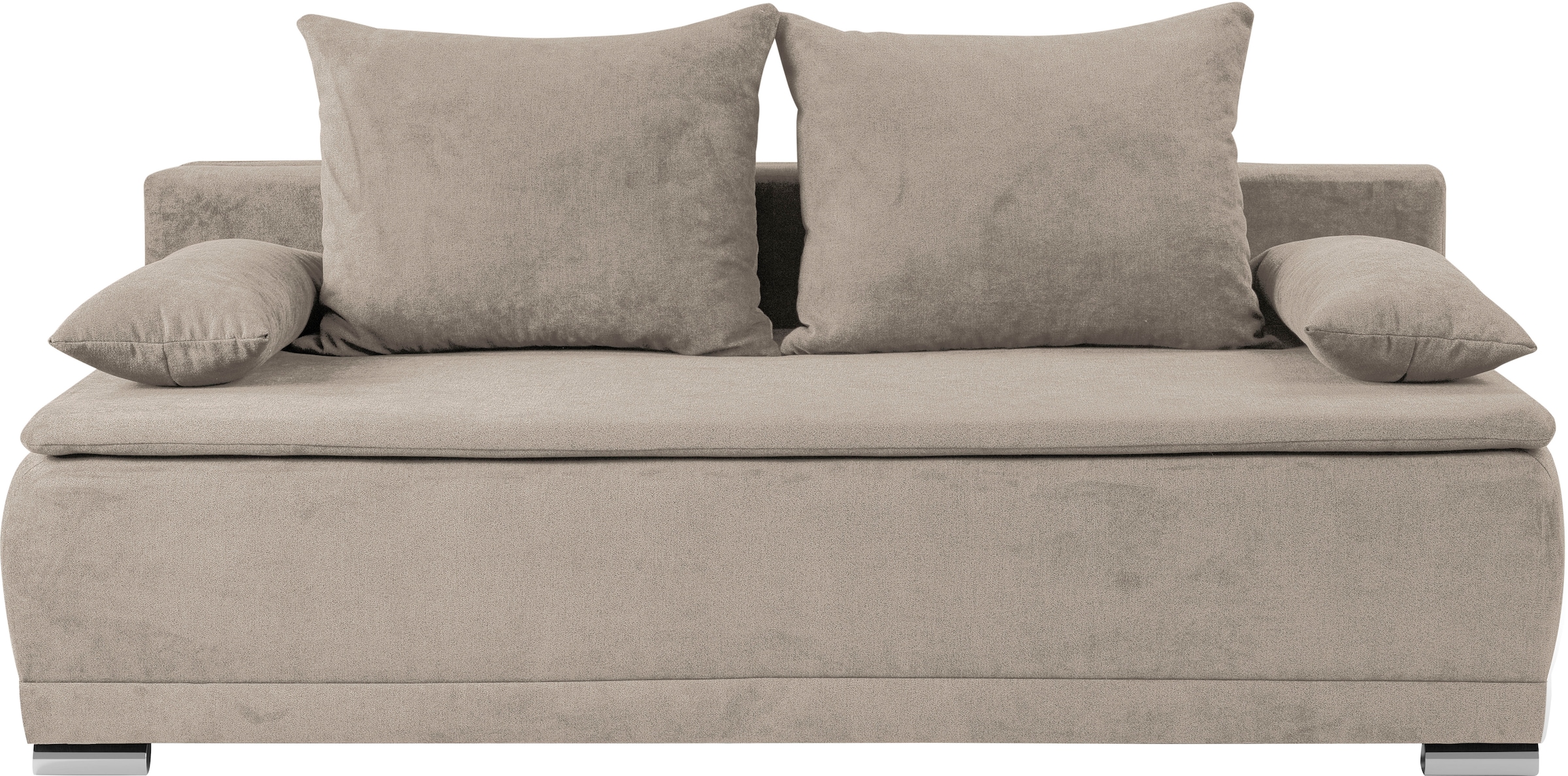 WERK2 Schlafsofa »Biggi«, 2-Sitzer Schlafcouch mit Bettkasten