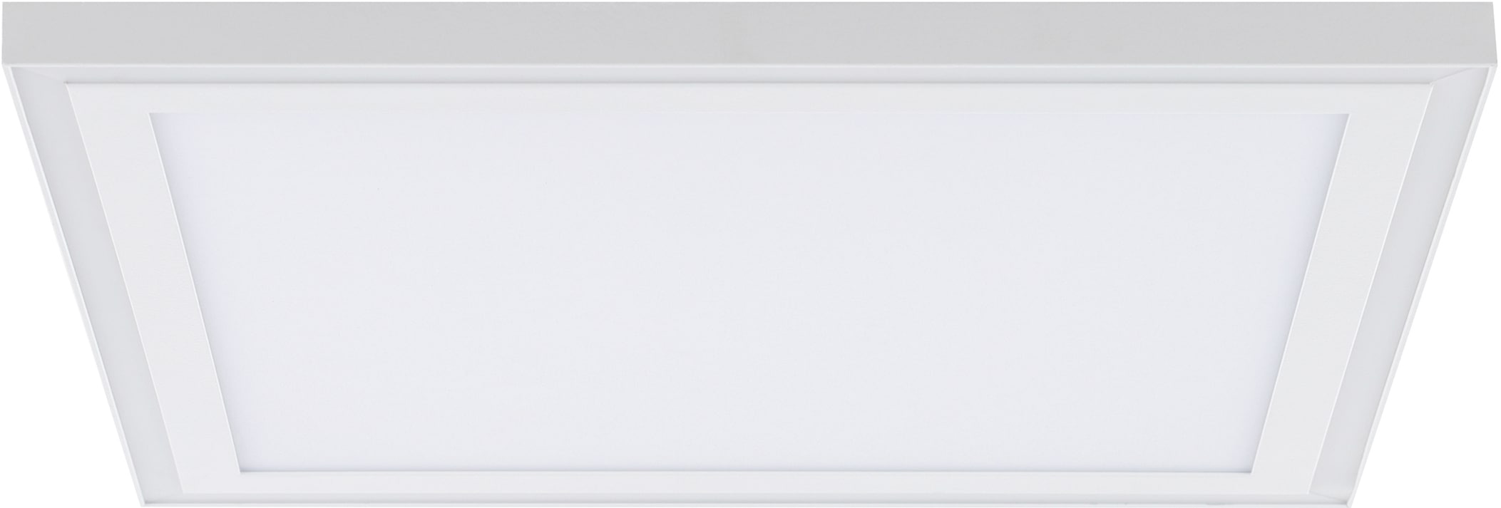 BRILLIANT LED Panel »Laurice« LED-Modul 1 Stk. 40x40 cm, dimmbar, CCT, Frame-Light, 2400 Lumen, Metall/Kunstst., weiß weiß