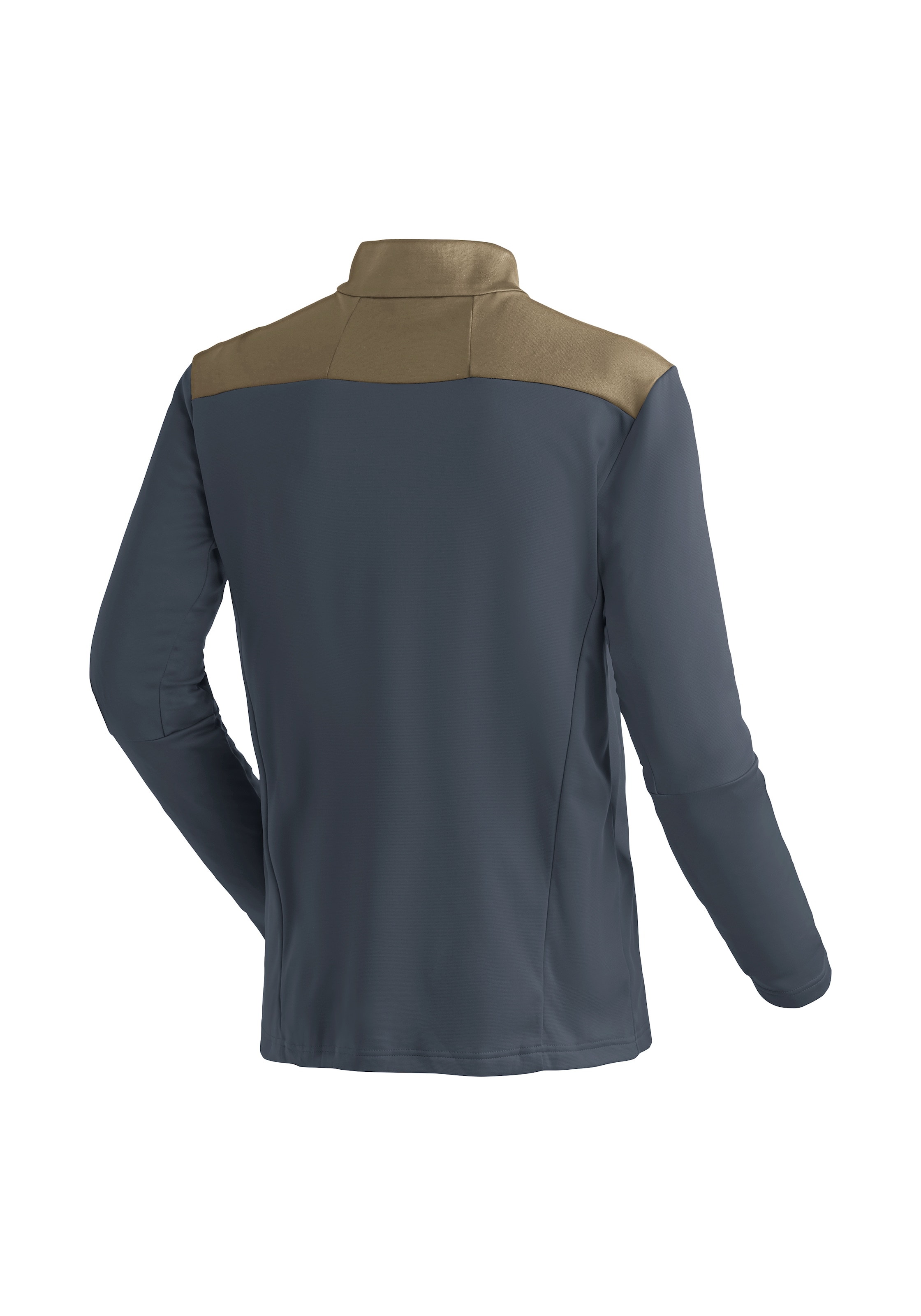 Maier Sports Rollkragenpullover »Felian« Herren Midlayer, pflegeleichtes Half-Zip Fleece, Regular Fit