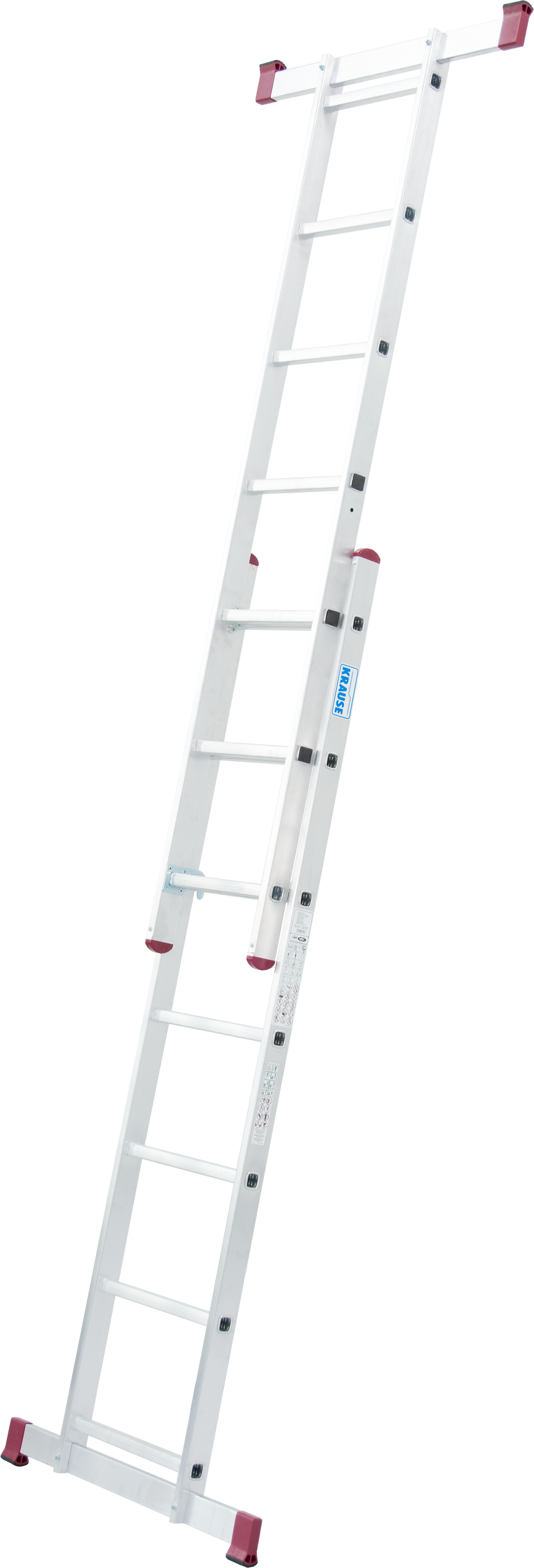 KRAUSE Schiebeleiter »Corda«, 2x7 Sprossen
