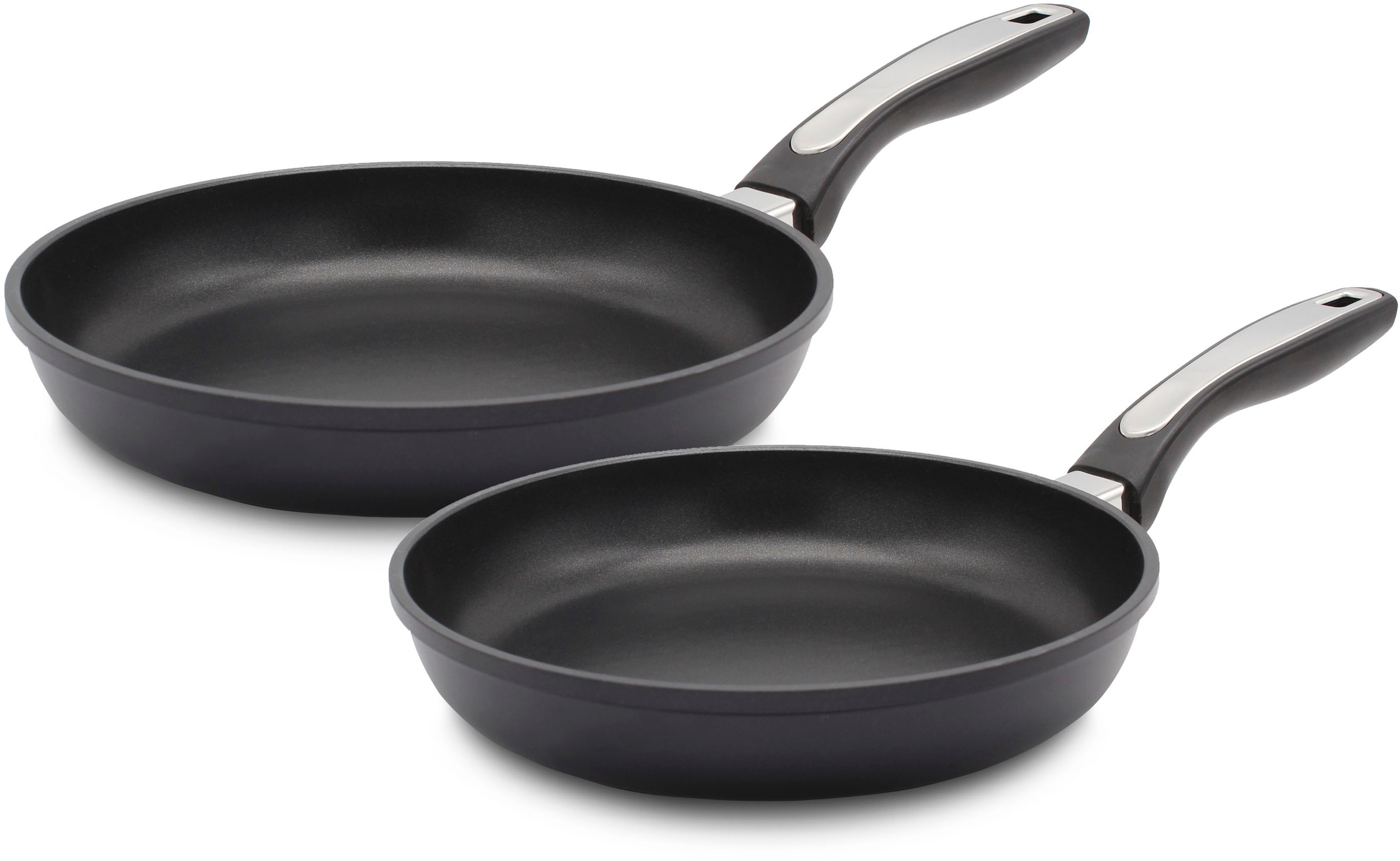Krüger Pfannen-Set »Delta« Aluminiumguss Set, 2 Stk. tlg. Ø 24/28 cm, Induk günstig online kaufen