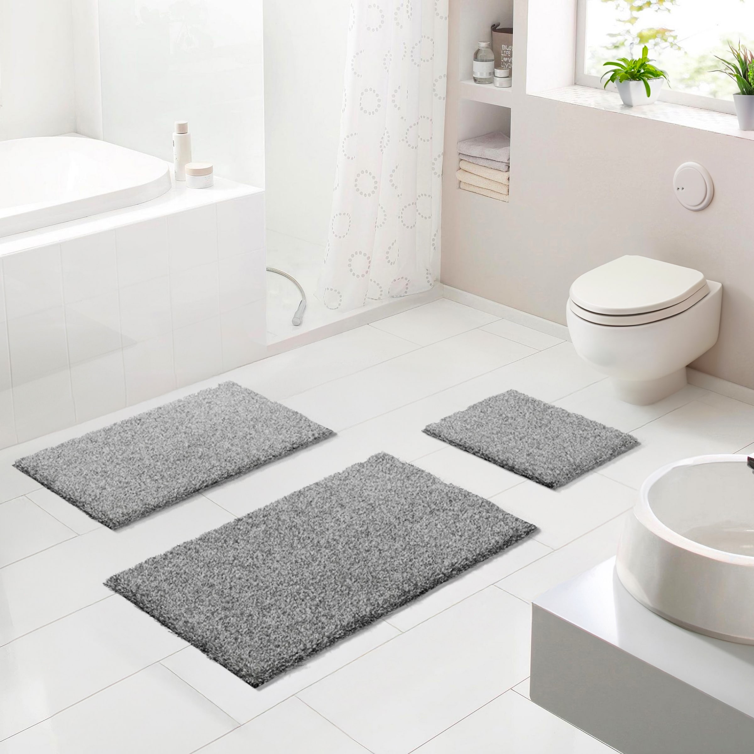 Grund Badematte »Elysia« Höhe 27 mm rutschhemmend beschichtet fußbodenheizu günstig online kaufen