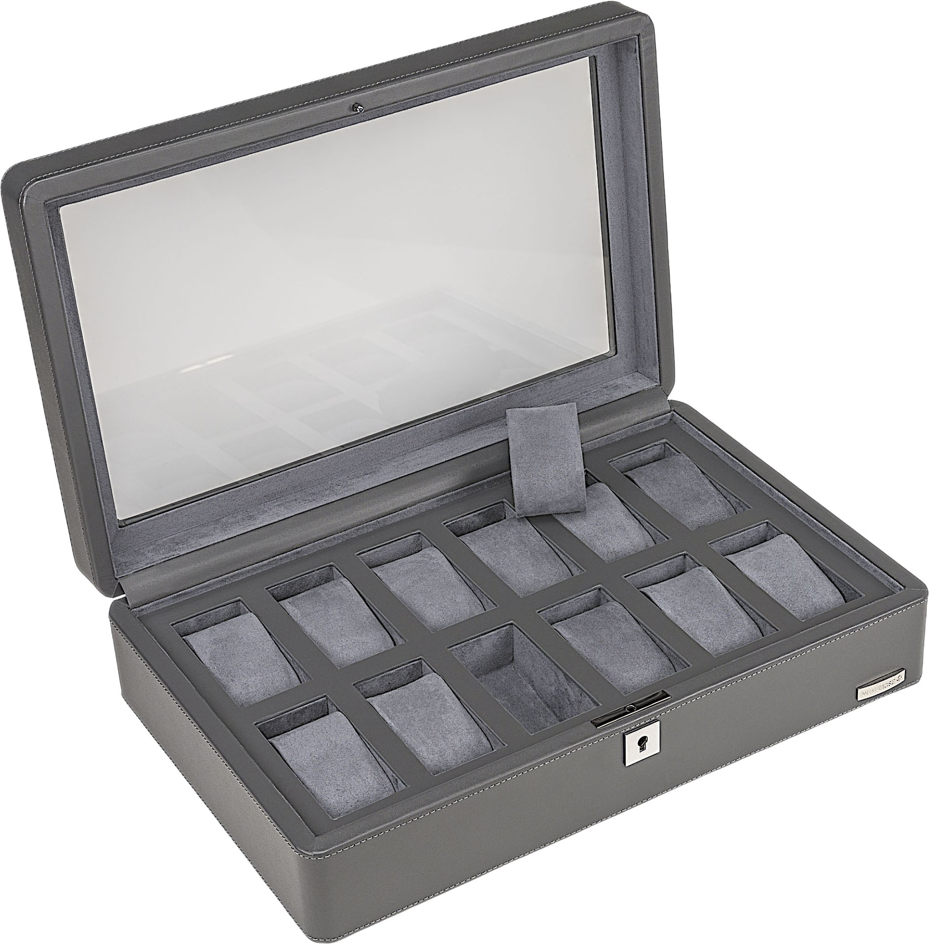 WINDROSE Uhrenbox »Tempora, 804022.07«, Aufbewahrung, Uhrenkasten, Ø max.40mm, Armbanduhr, Geschenkidee