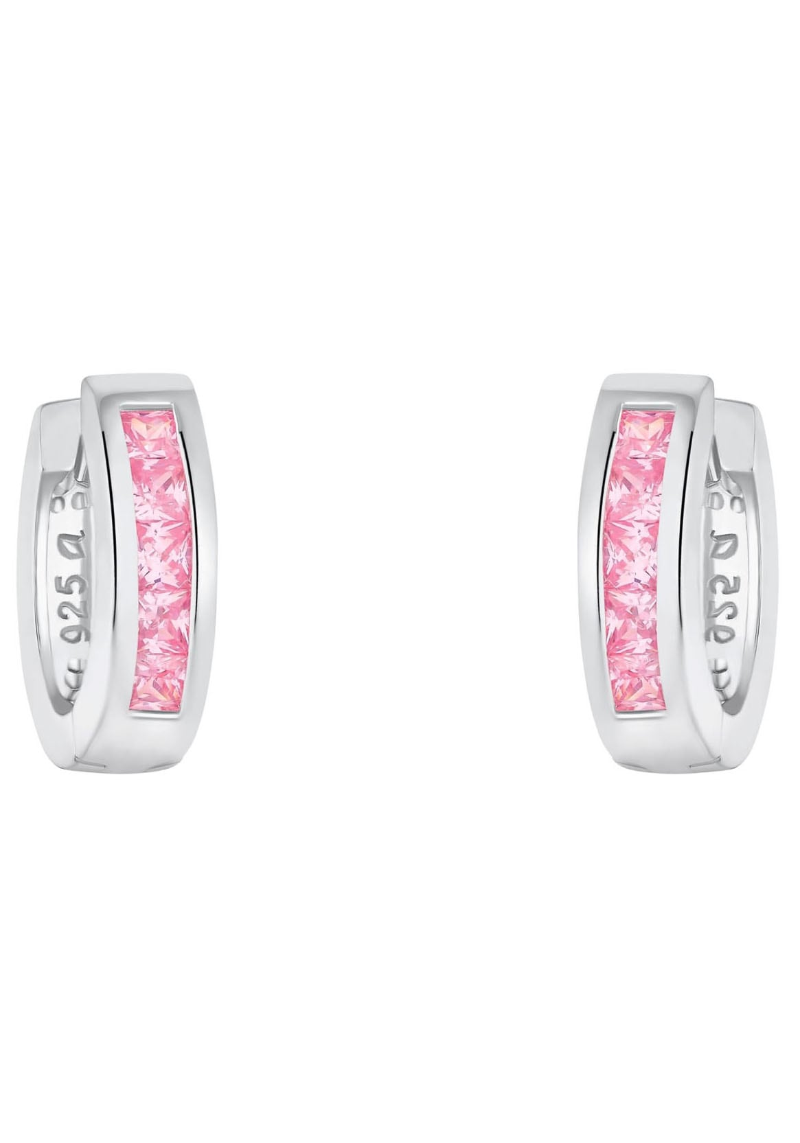 Amor Paar Creolen »2023062, 2023068« mit Zirkonia (synth.)