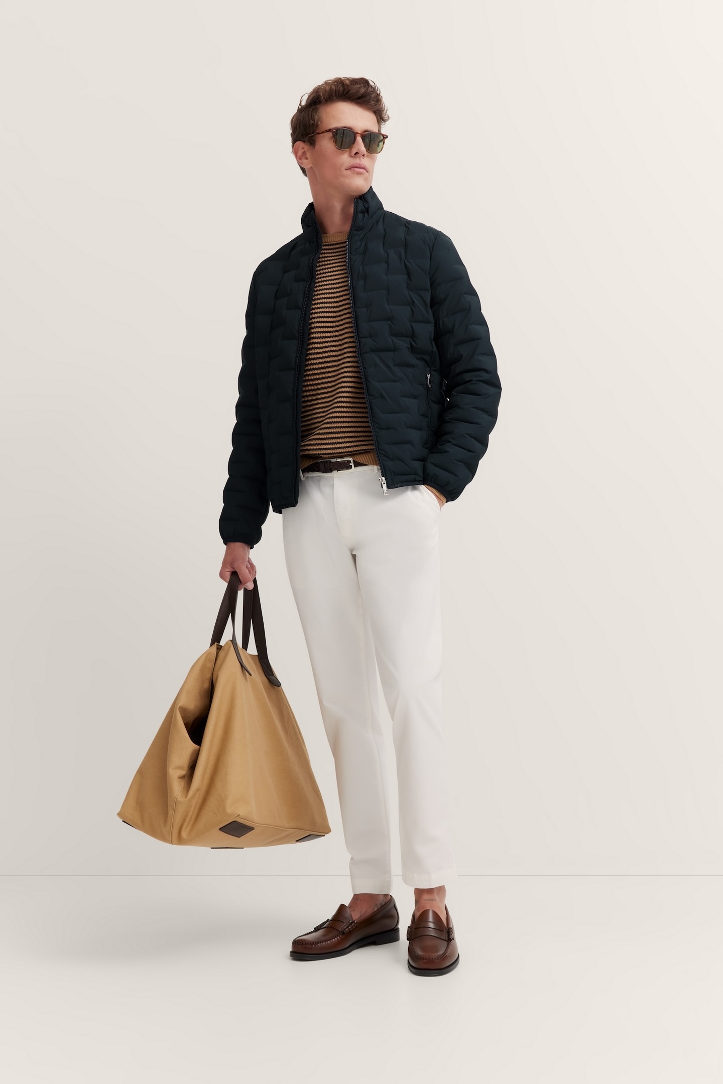 bugatti Blouson, ohne Kapuze, in Steppoptik