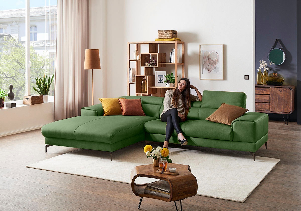 W.SCHILLIG Ecksofa "piedroo, Designsofa mit tollem Sitzkomfort, elegant und günstig online kaufen