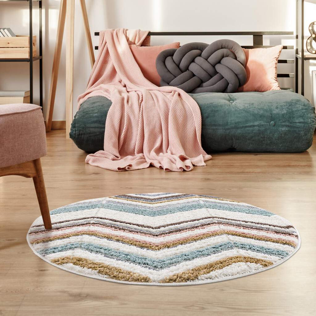 Carpet City Hochflor-Teppich »Focus 3009«, rund, 20 mm Höhe, besonders weic günstig online kaufen