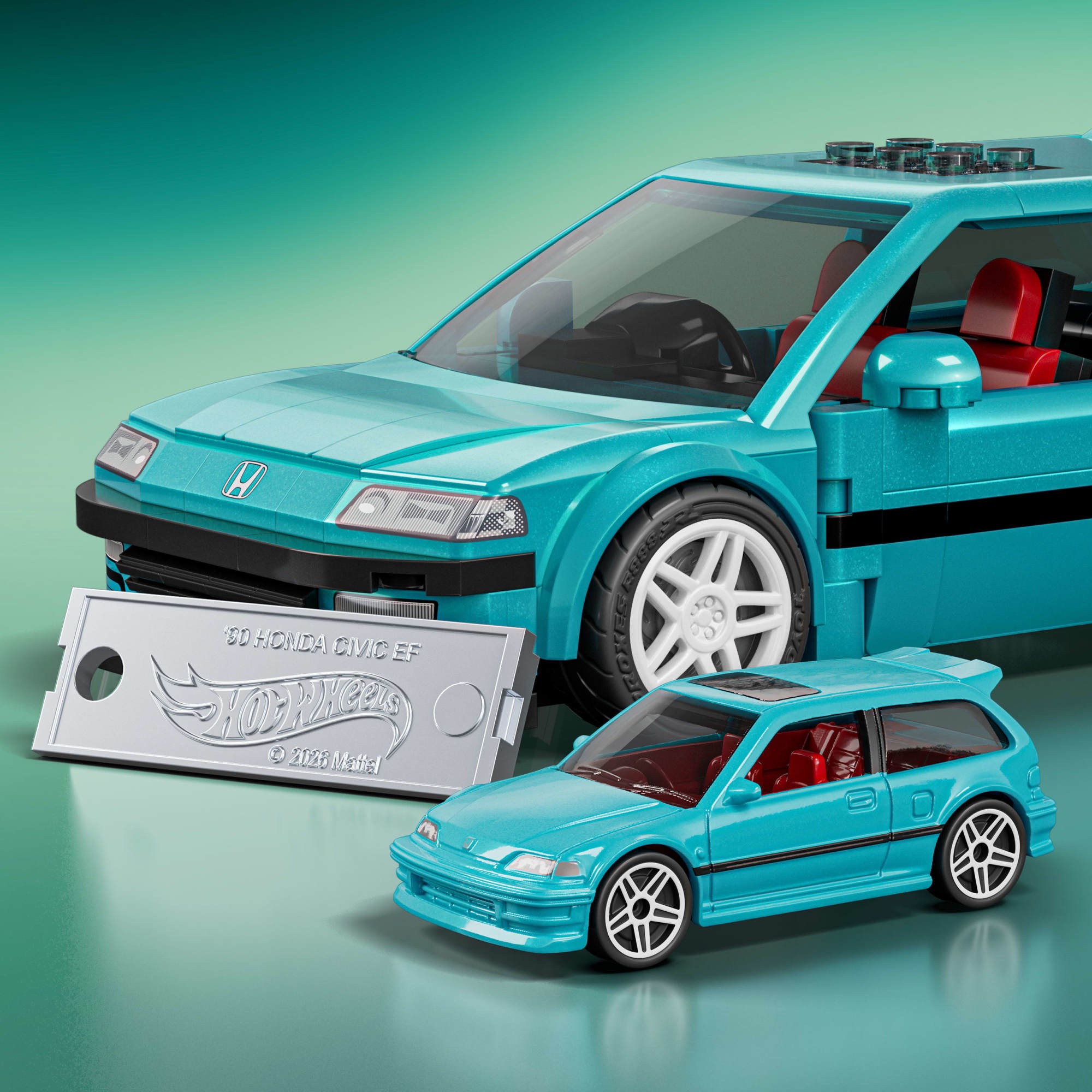 Mattel® Modellbausatz »Hot Wheels Speed Honda 2« 1:32