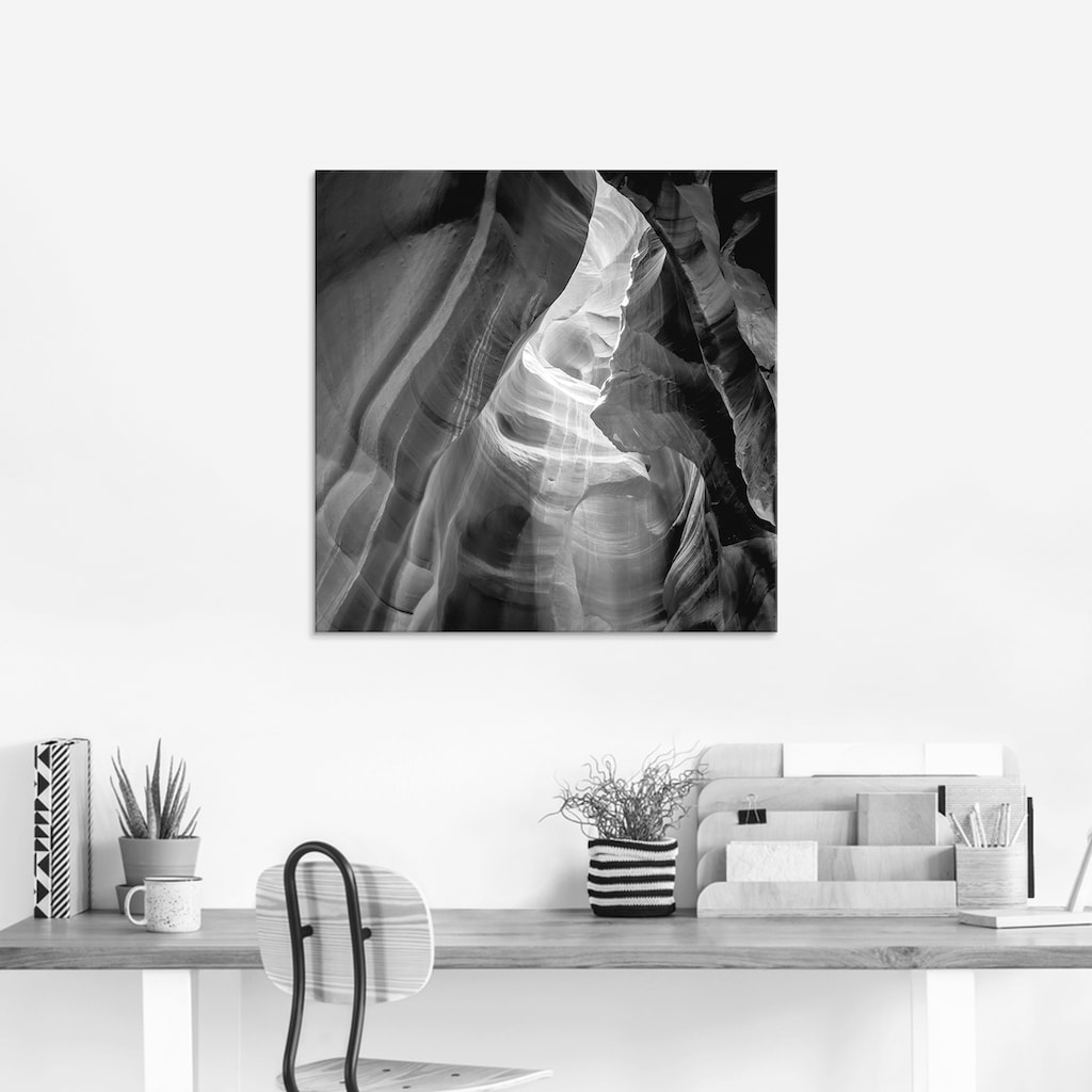 Artland Glasbild »Antelope Canyon IV«, Amerika, (1 St.)