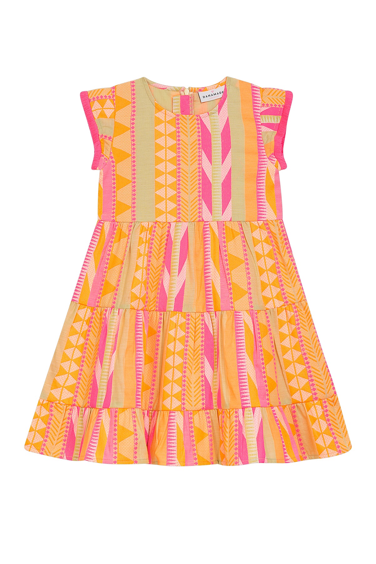 DANAMADE Sommerkleid »Dresses DSERENA for MOM« Neon Pink S - EURO EURO S Matching Outfits für die Tochter: Der gleiche Look ist auch für Töchter...