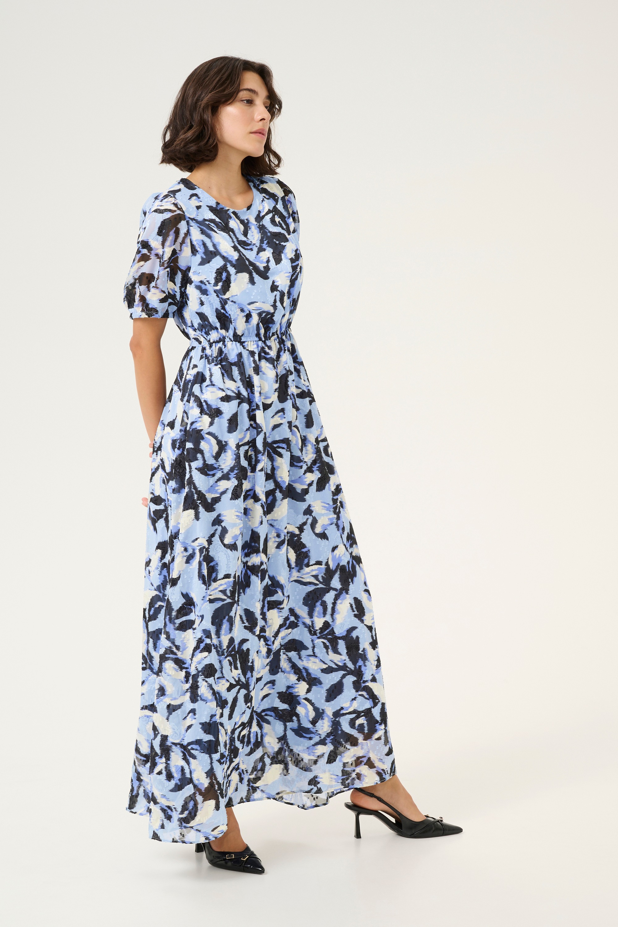 KAFFE Midikleid »Kleid KAelina«