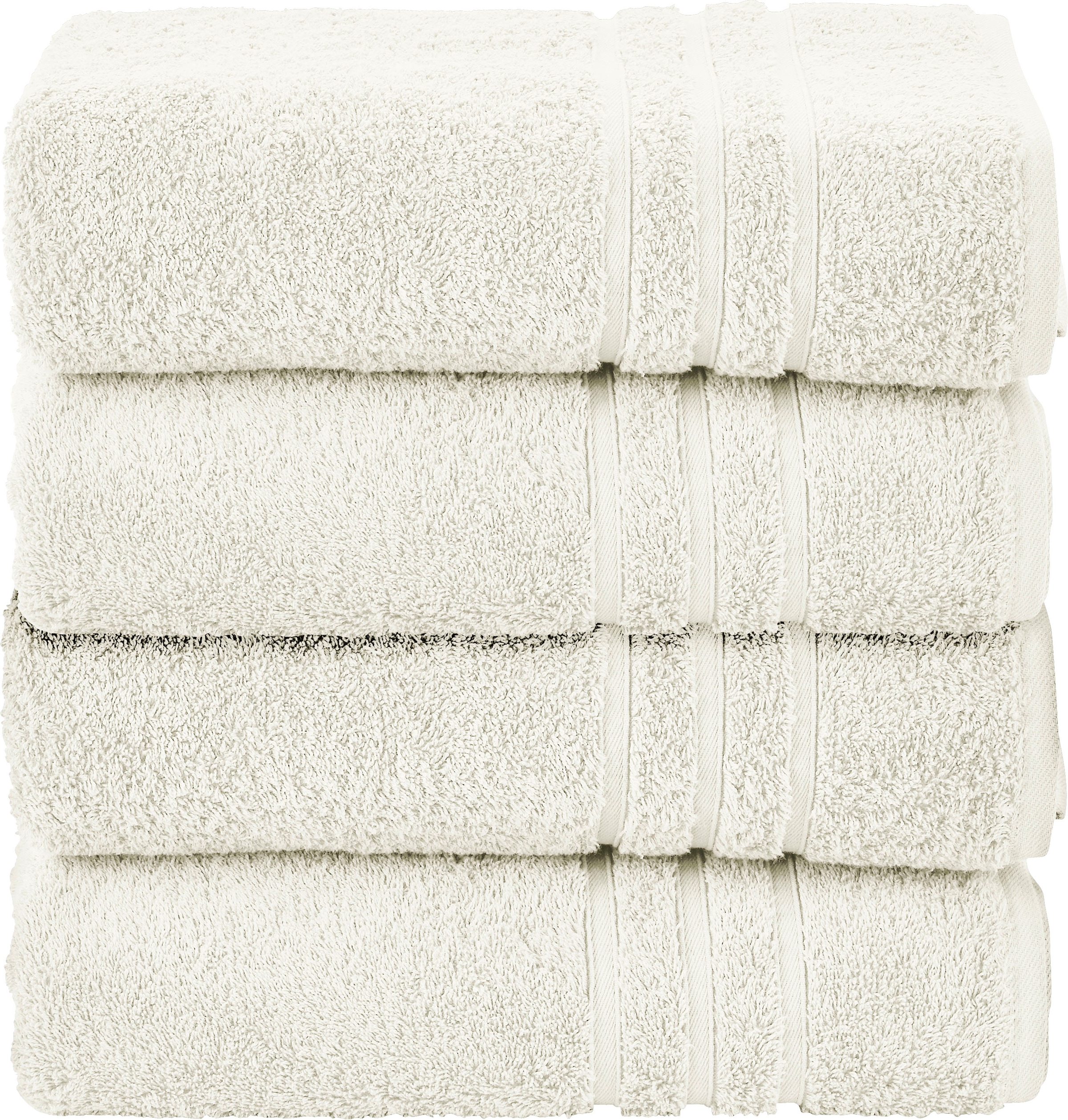 done.® Handtuch Set »Daily Uni« Uni Farben, saugfähiges Walkfrottier